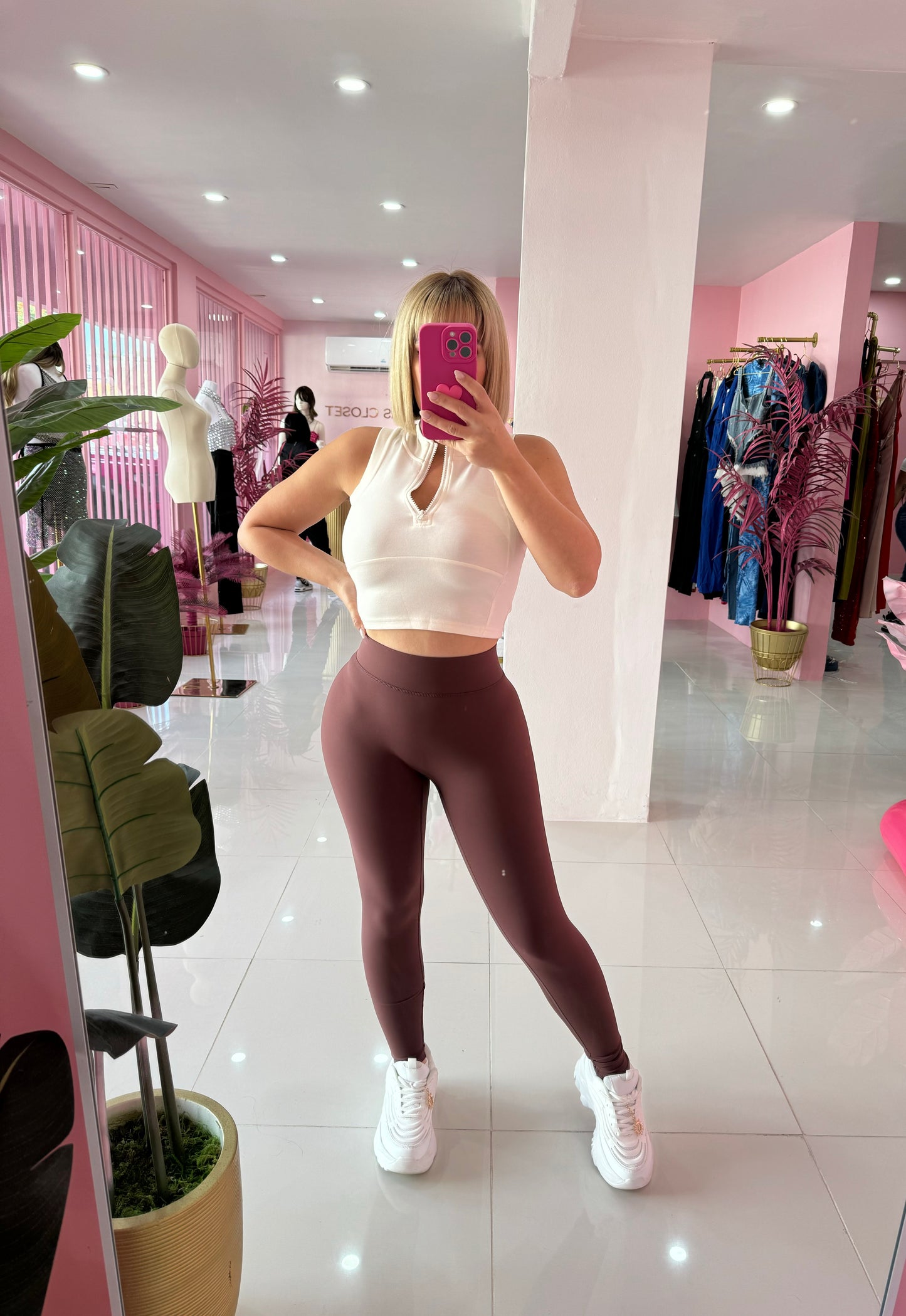 Tummy Control Legging Fruncido XS/S