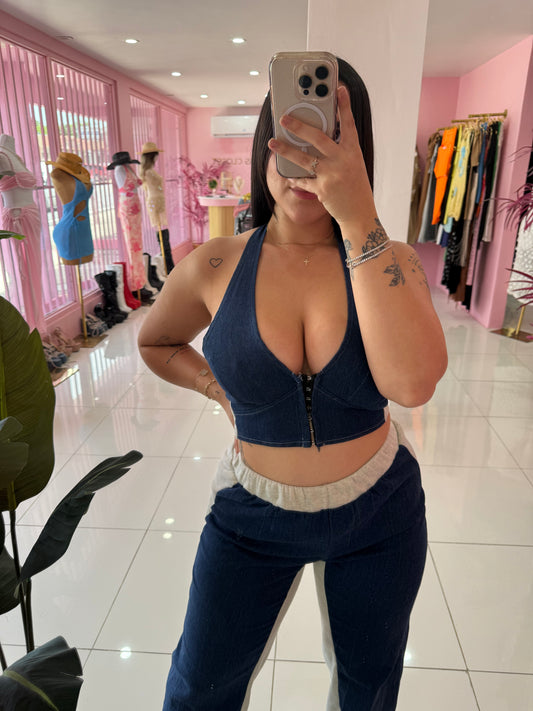 Travel Denim Comfy set