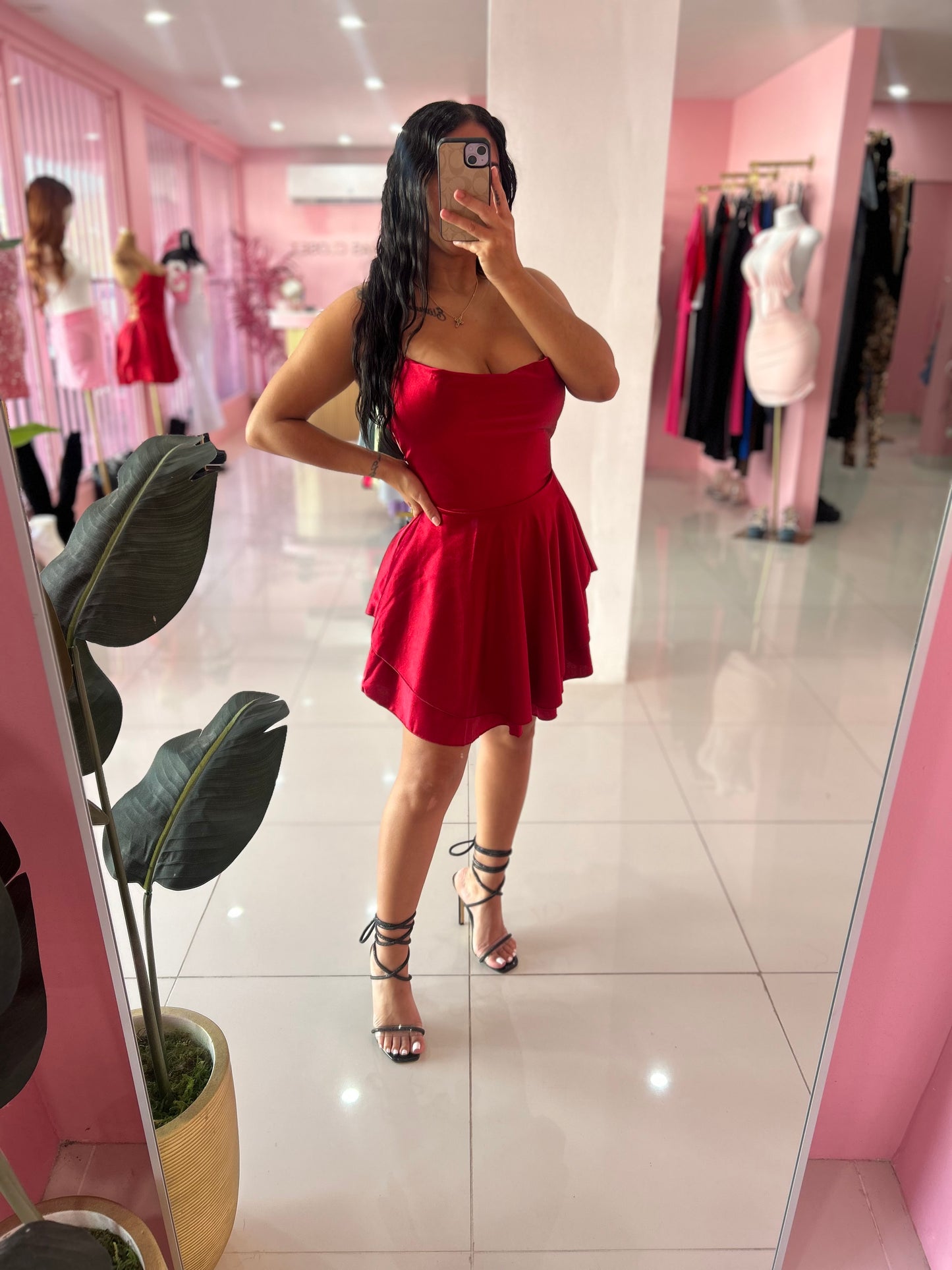 Satin Chic Dress