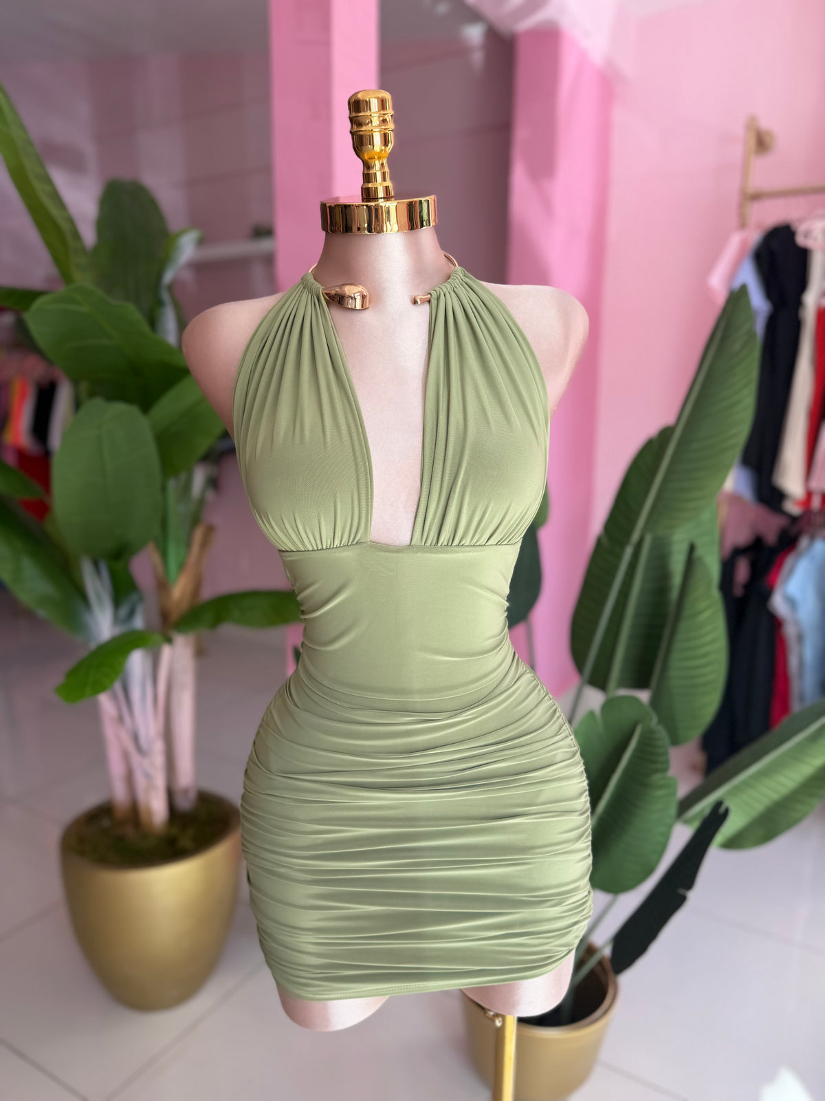 Collar dress