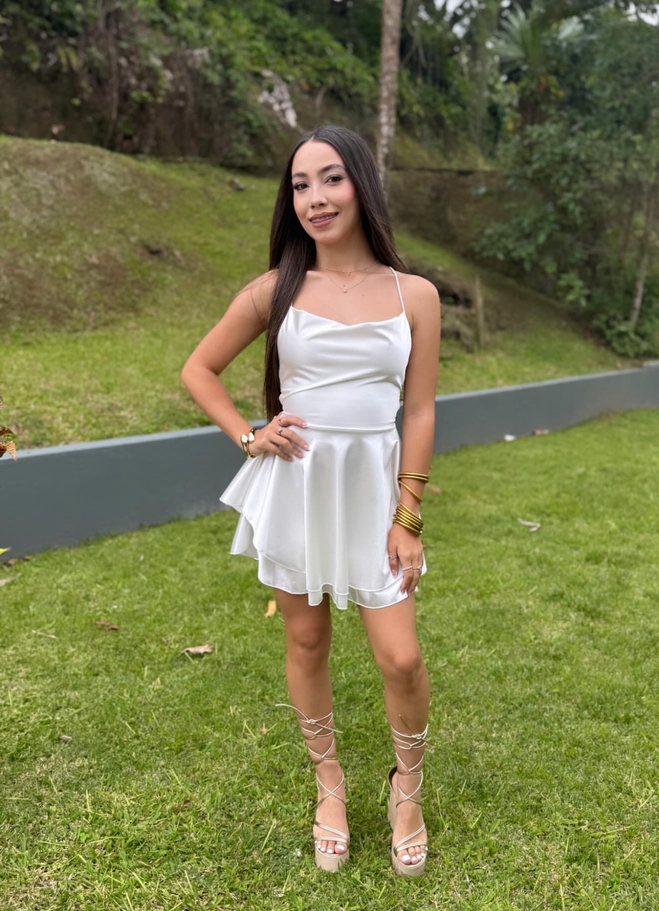 Satin Chic Dress