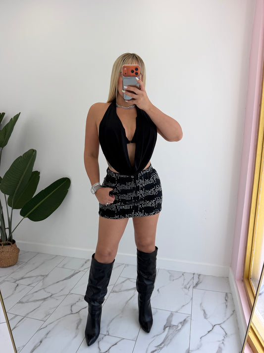 Rhine black skirt