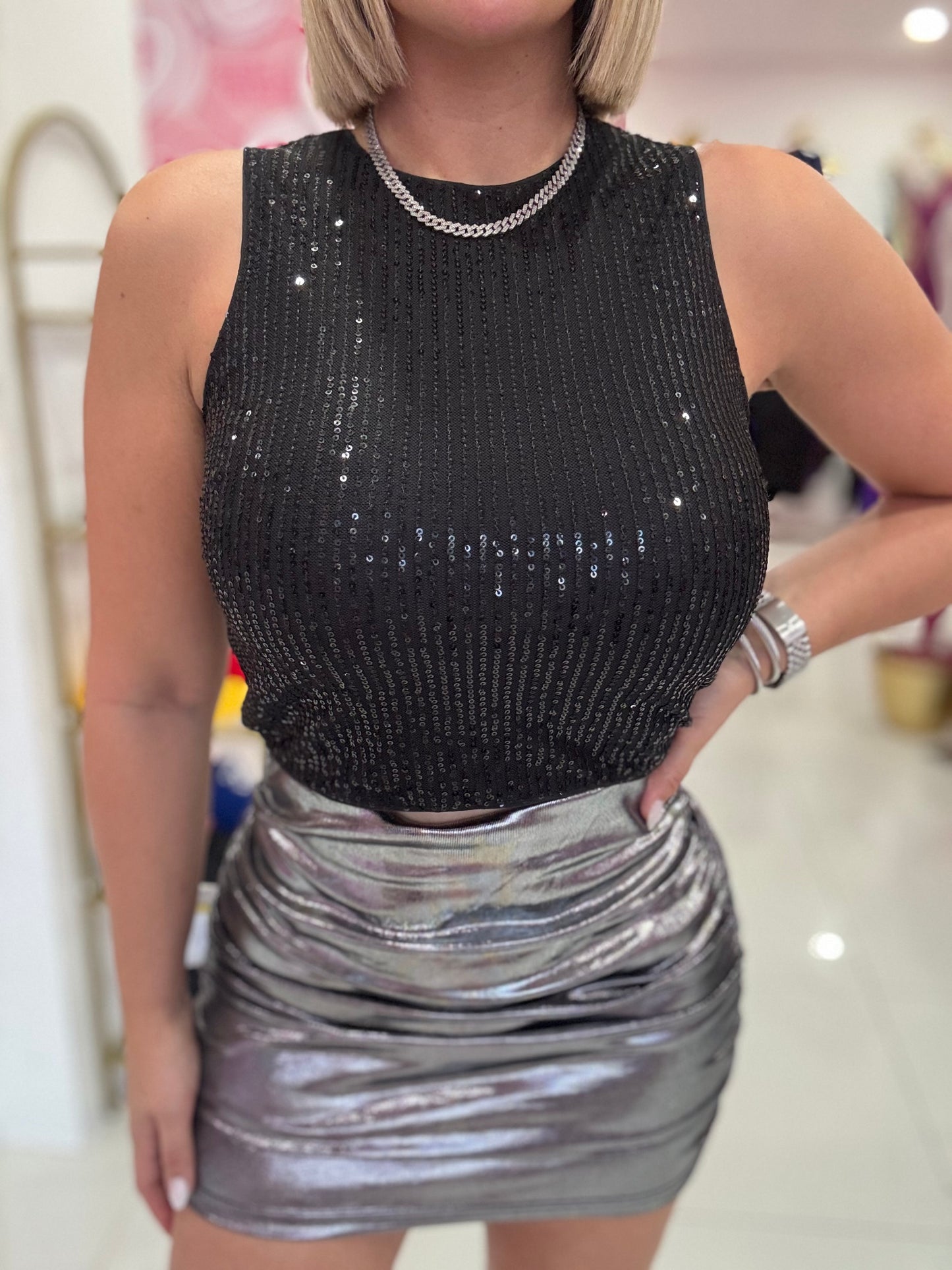 Sequins Top