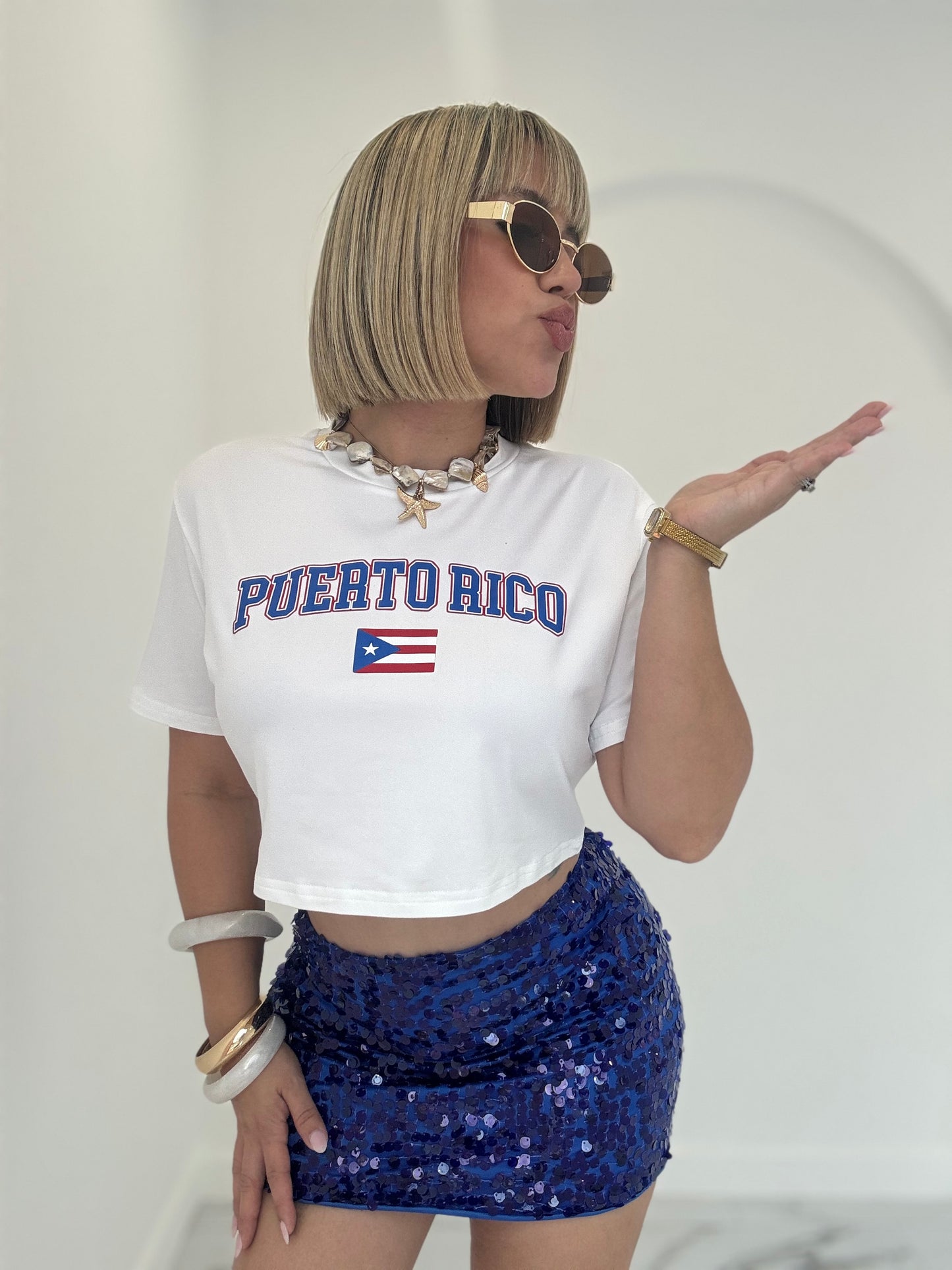 BB PR oversize crop top