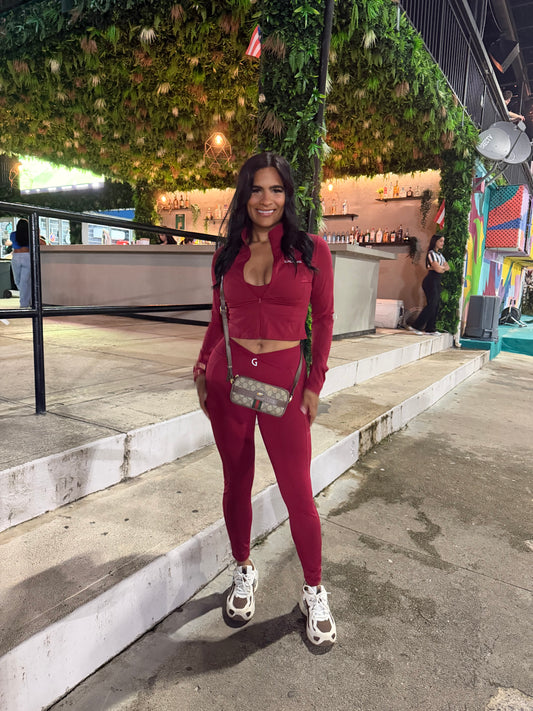 Tri-fit skinny sport set