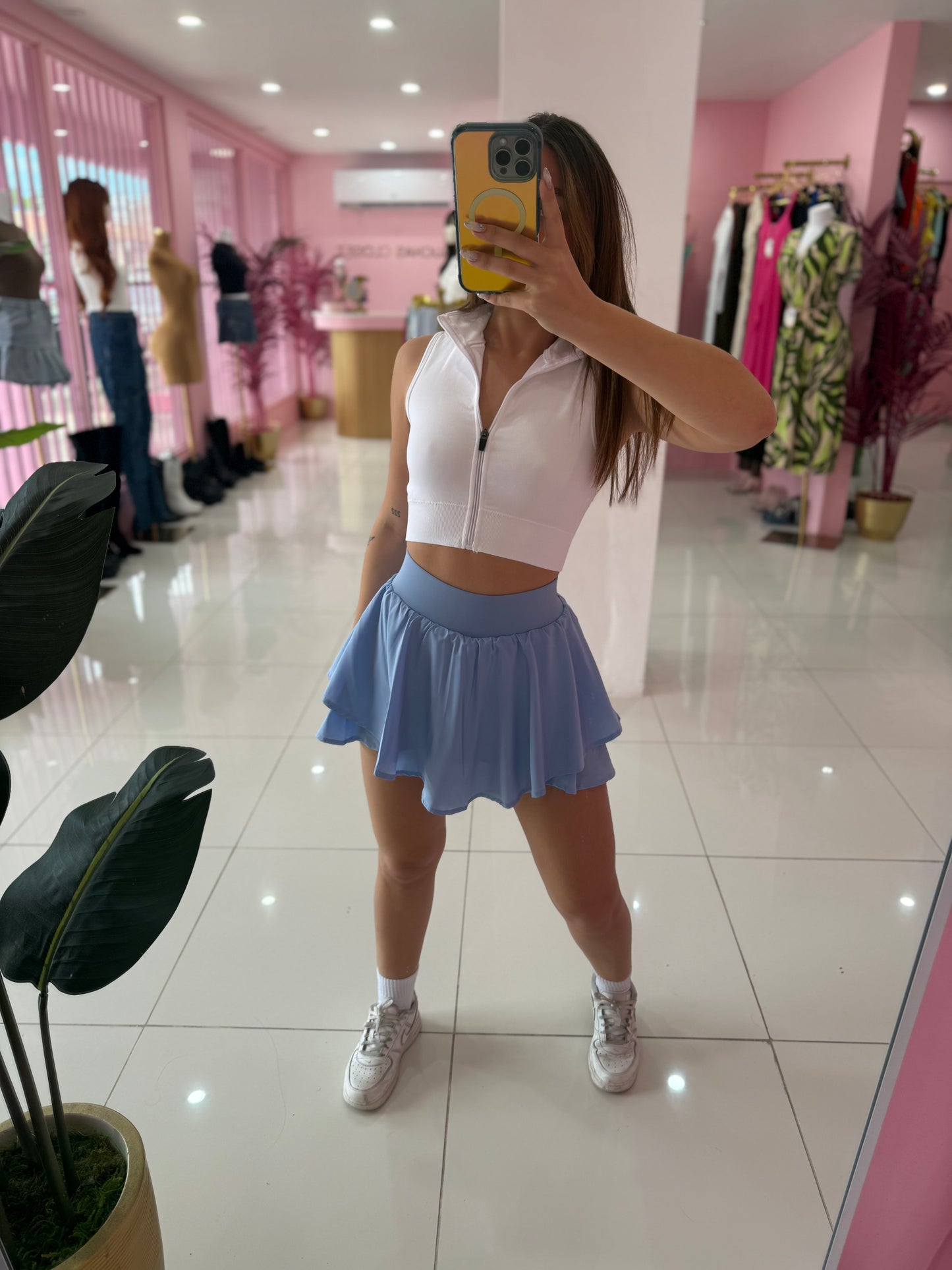 Zipper Sport top