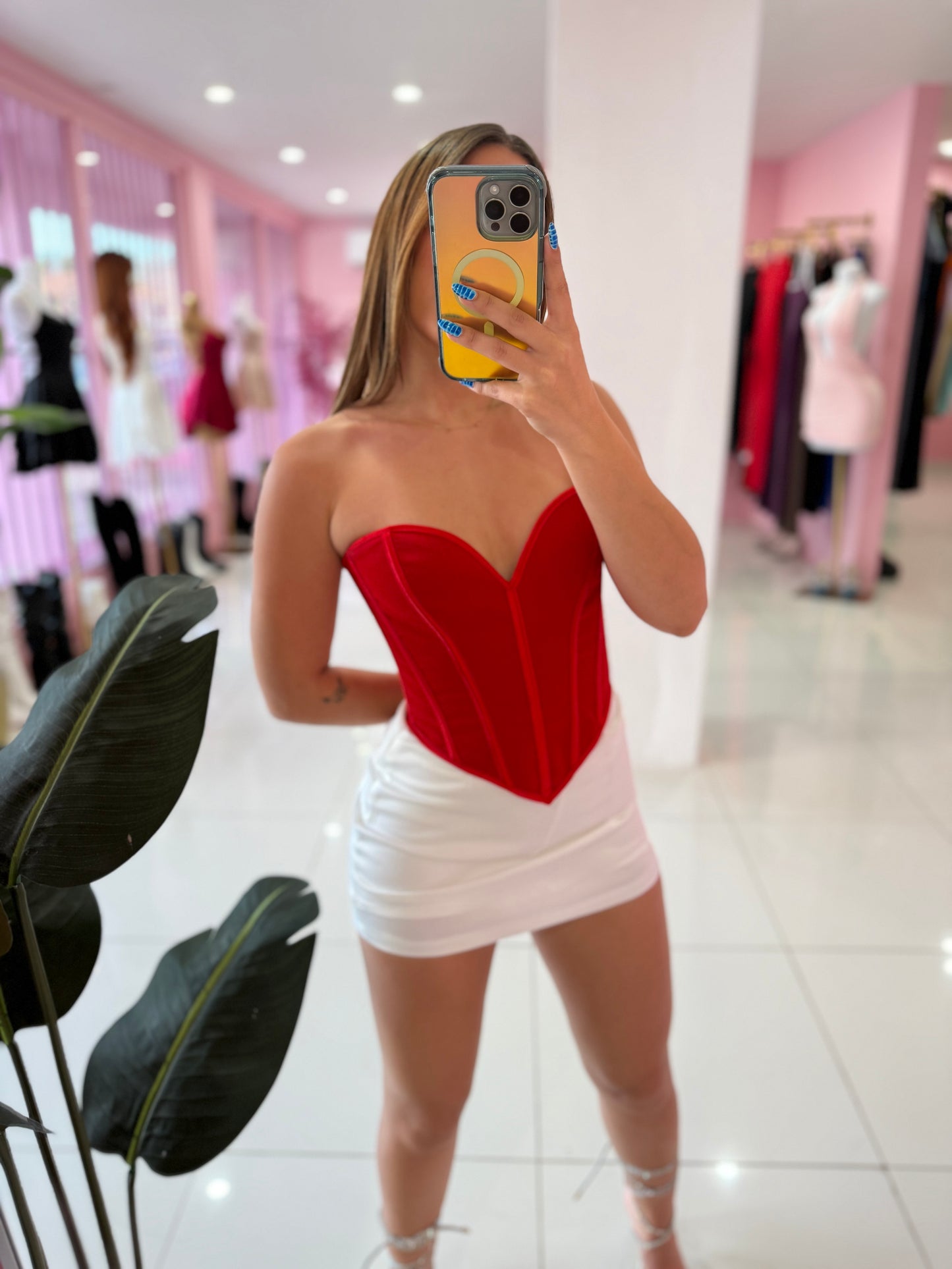 Satin Skort