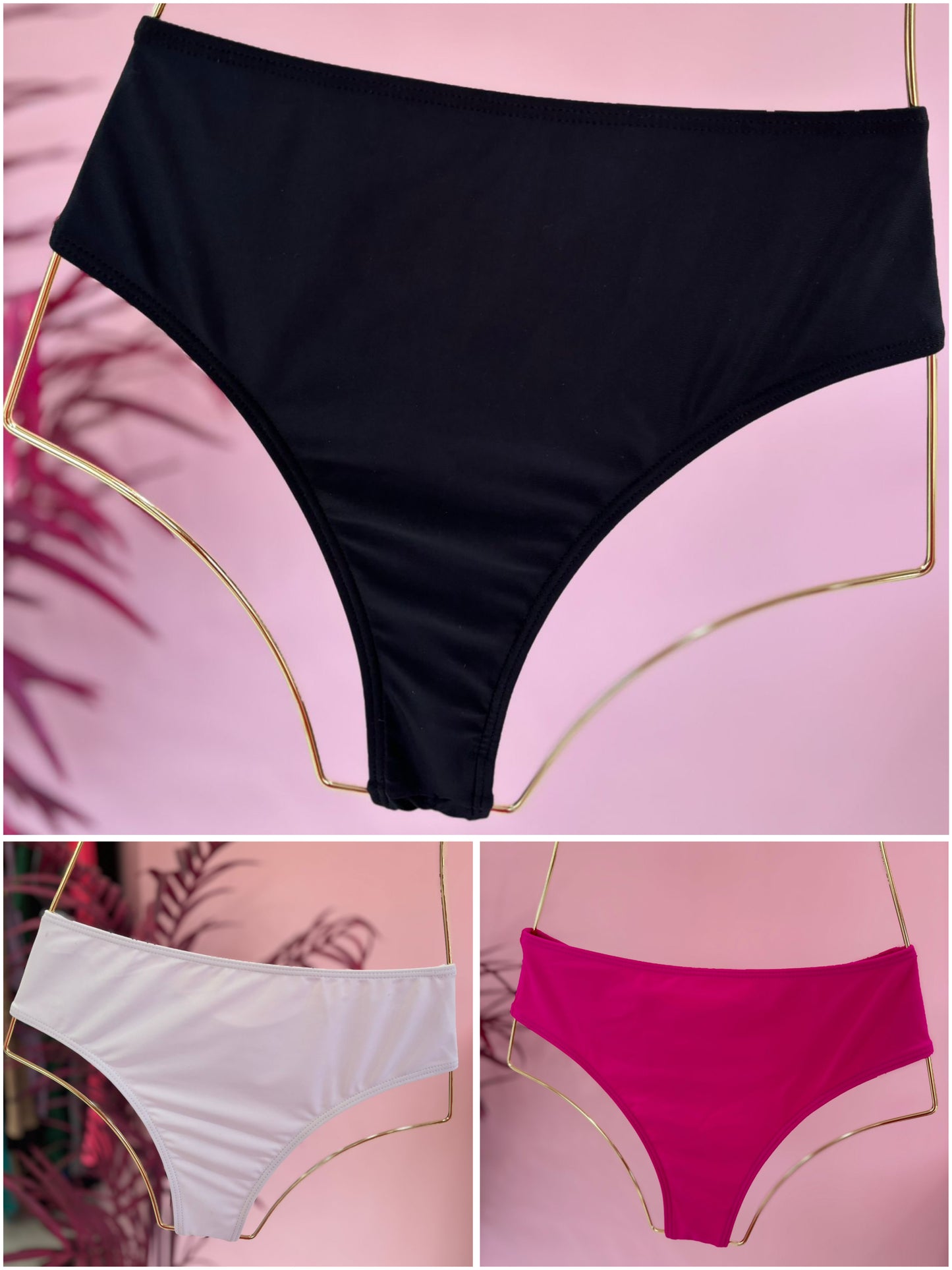 Panty Tanga bikini Fruncido