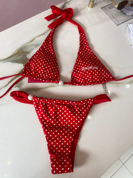 Polka dots bikini set