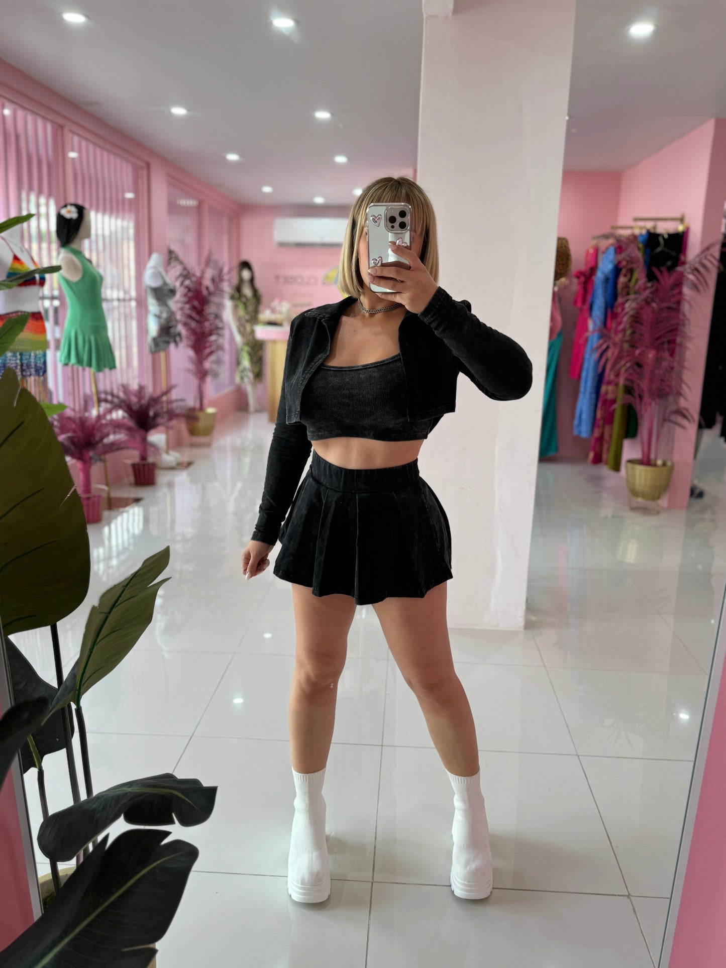 Marmol Skort Jacket Set (3 piezas)