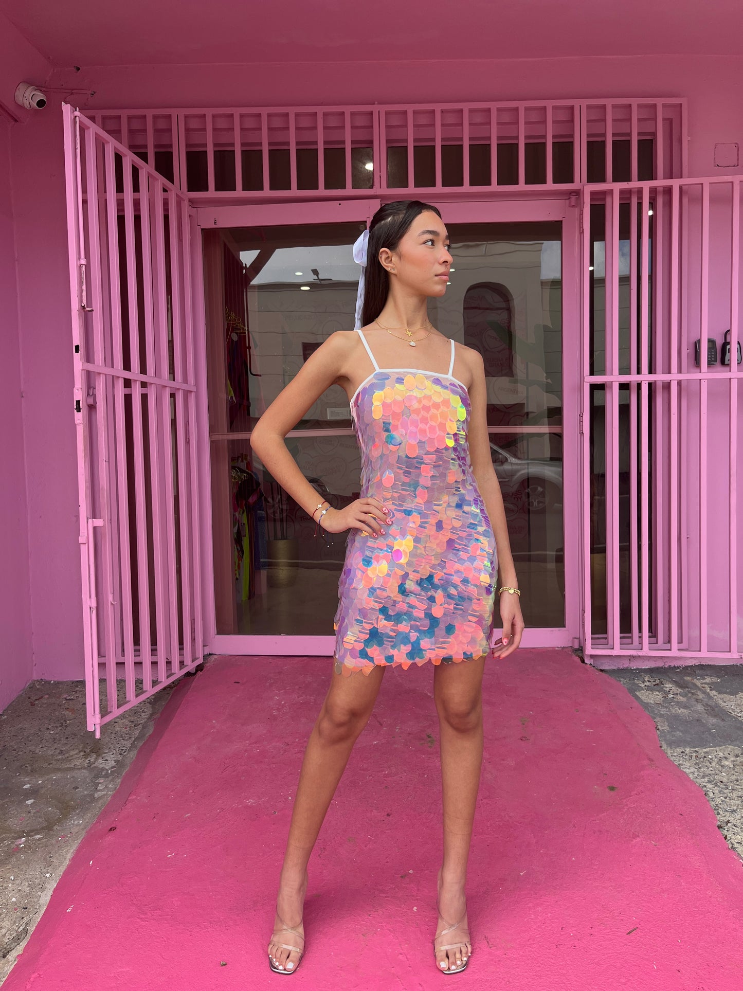 Sirena fiesta Dress (No estira)