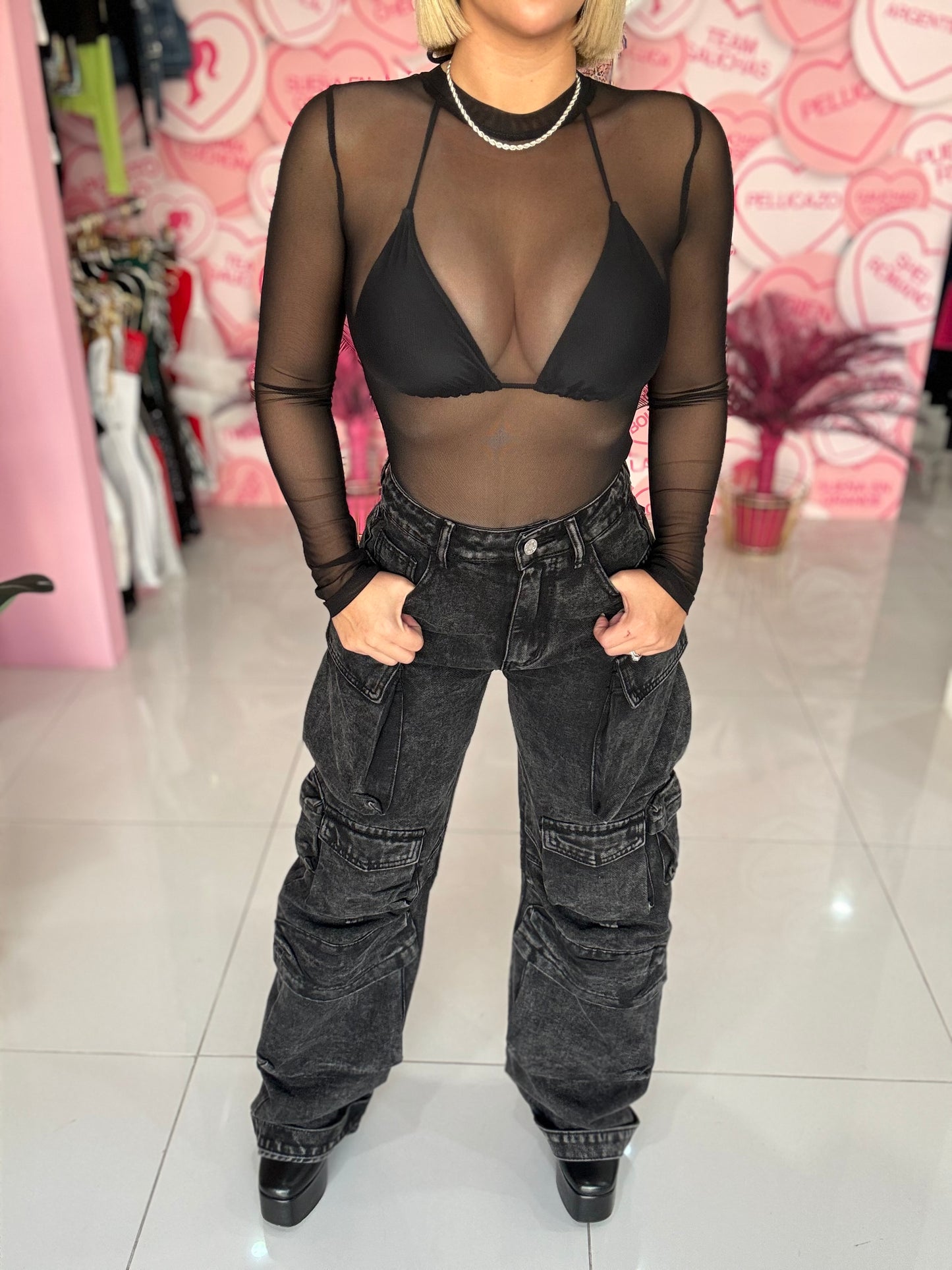 Full Mesh Bodysuit