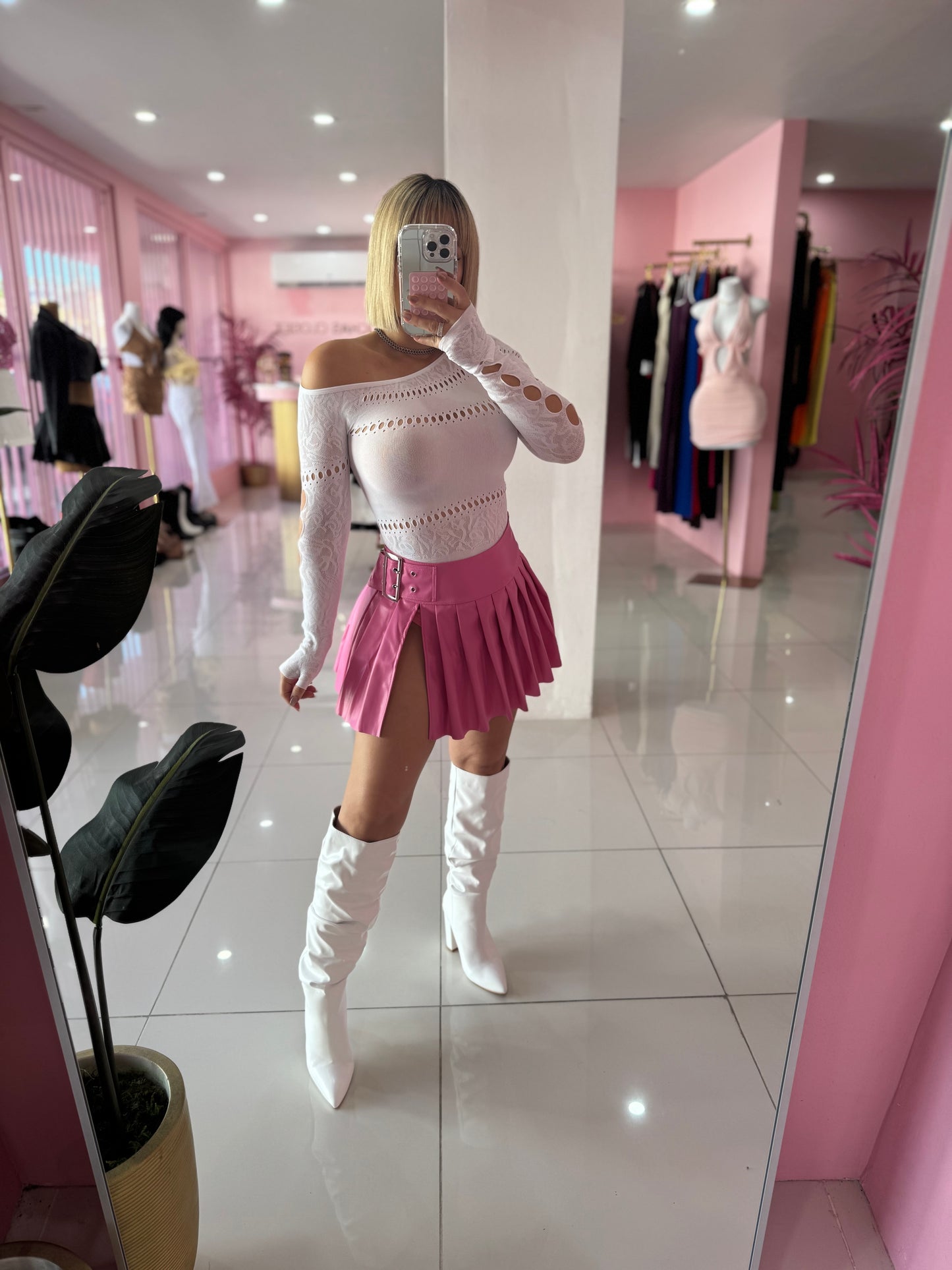 Skirt Leather Rockstar