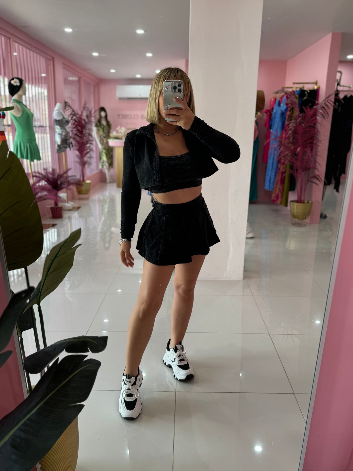 Marmol Skort Jacket Set (3 piezas)