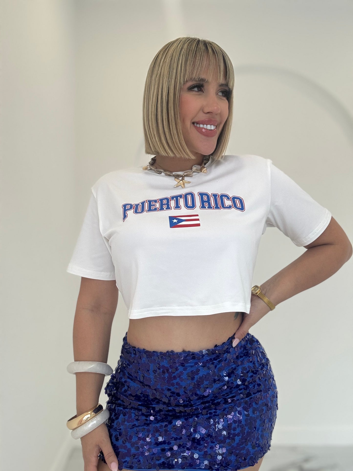 BB PR oversize crop top