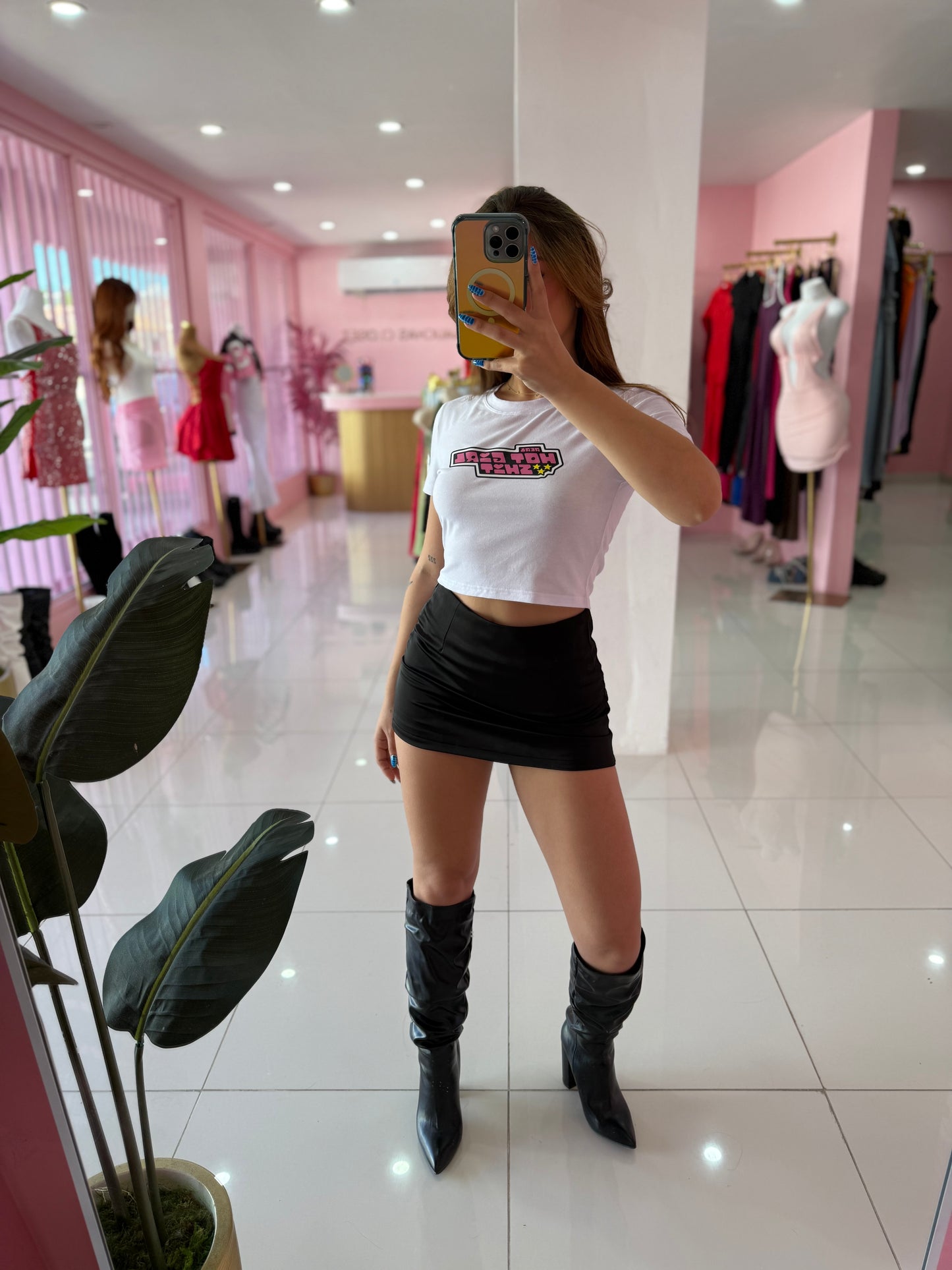 Satin Skort