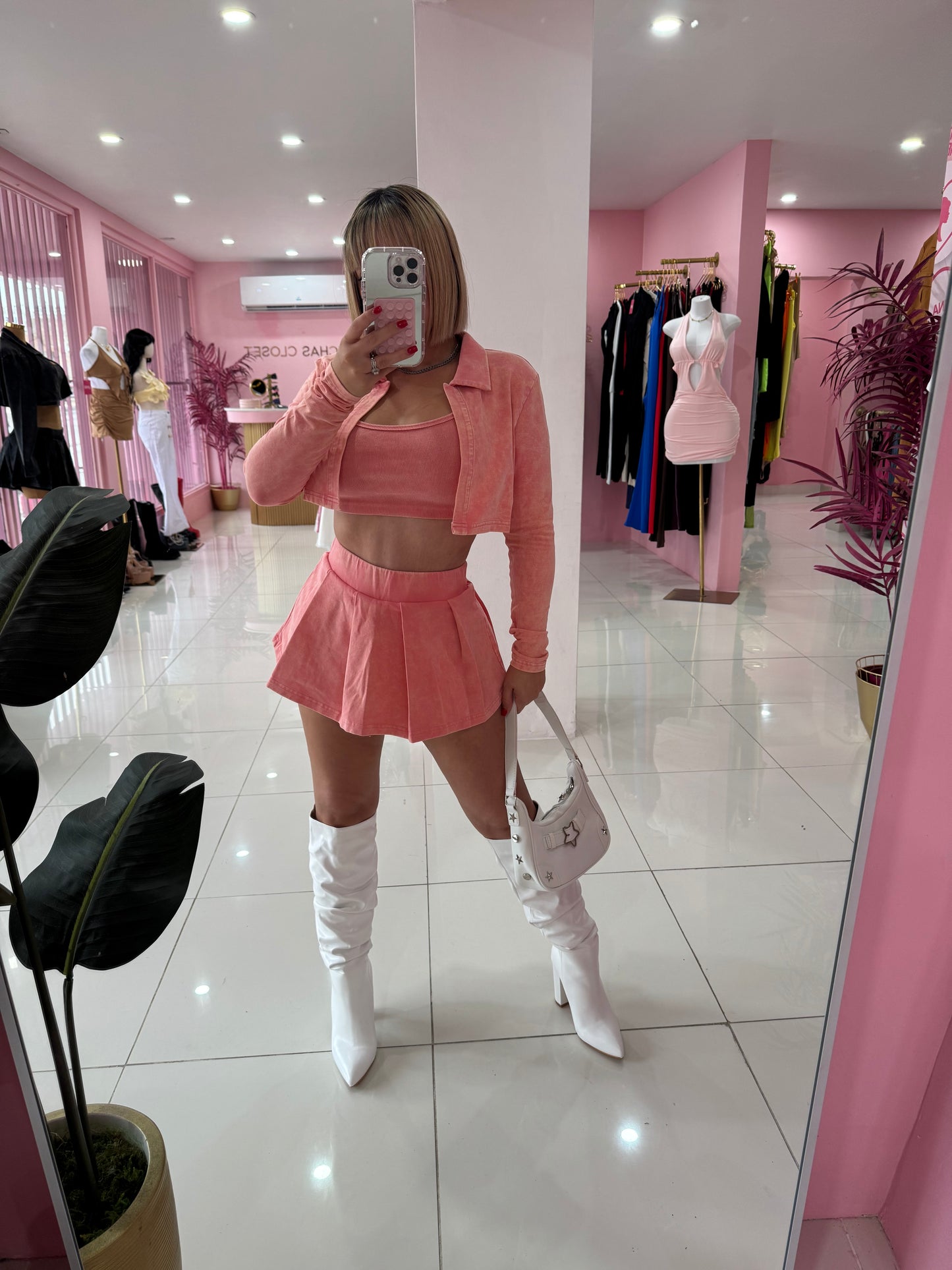 Marmol Skort Jacket Set (3 piezas)