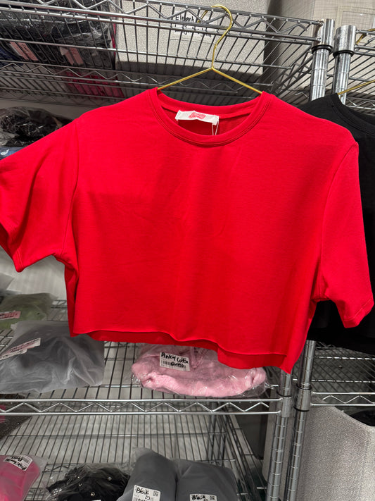 Tshirt Crop Top Oversize