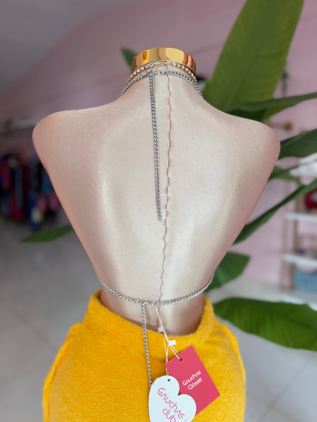 Yellow Arabe top