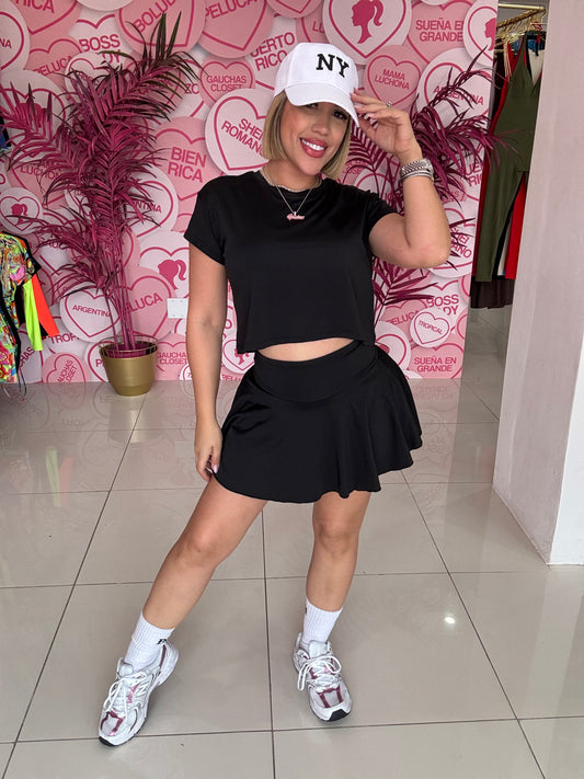 Sport TShirt skort set