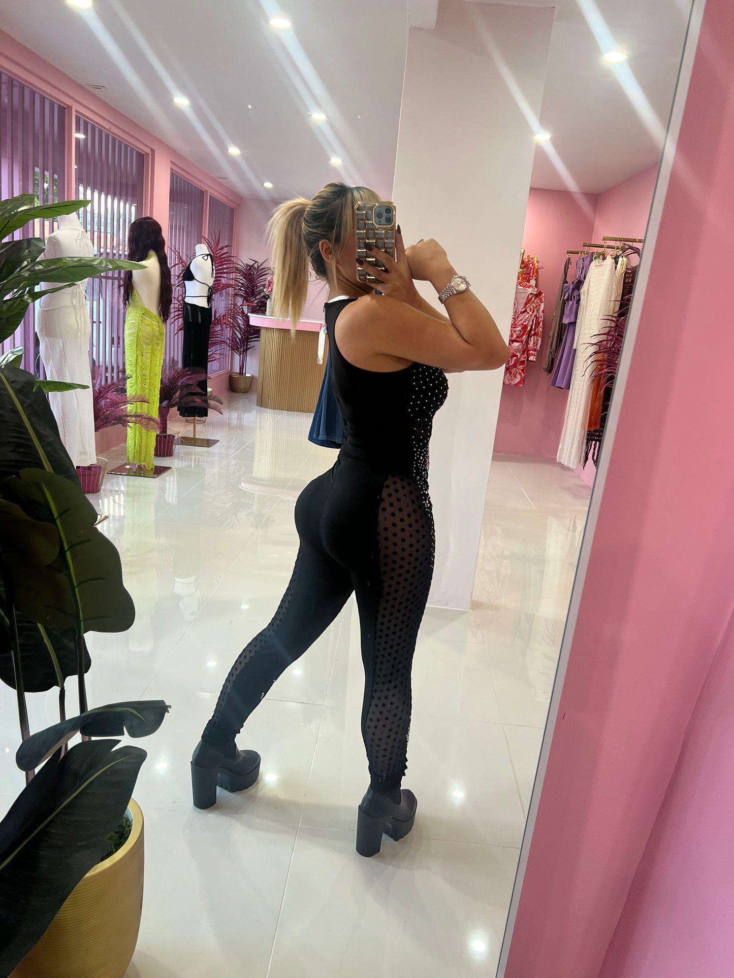 Jumpsuit Rhinestones