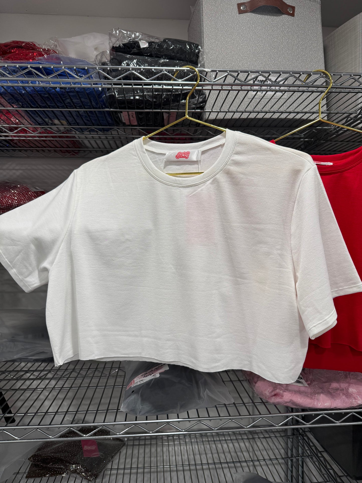 Tshirt Crop Top Oversize