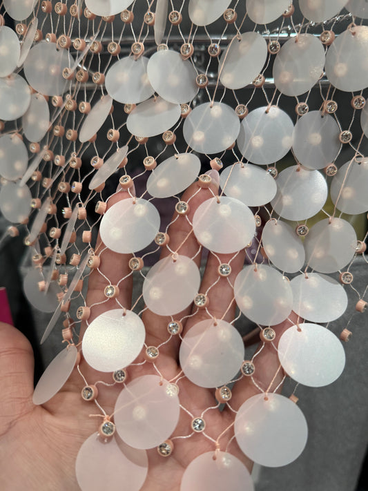 Big Sequins Pink top