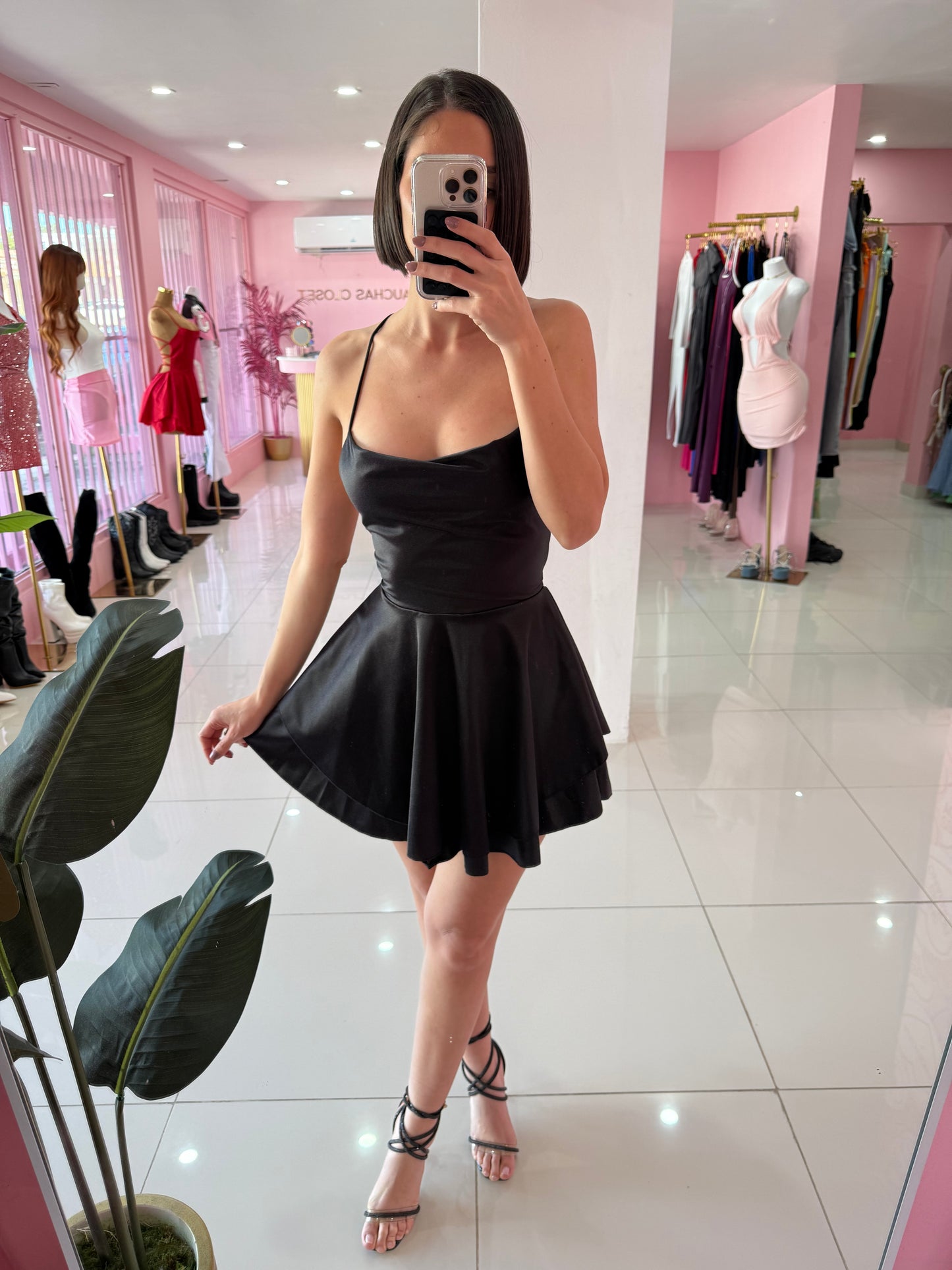 Satin Chic Dress