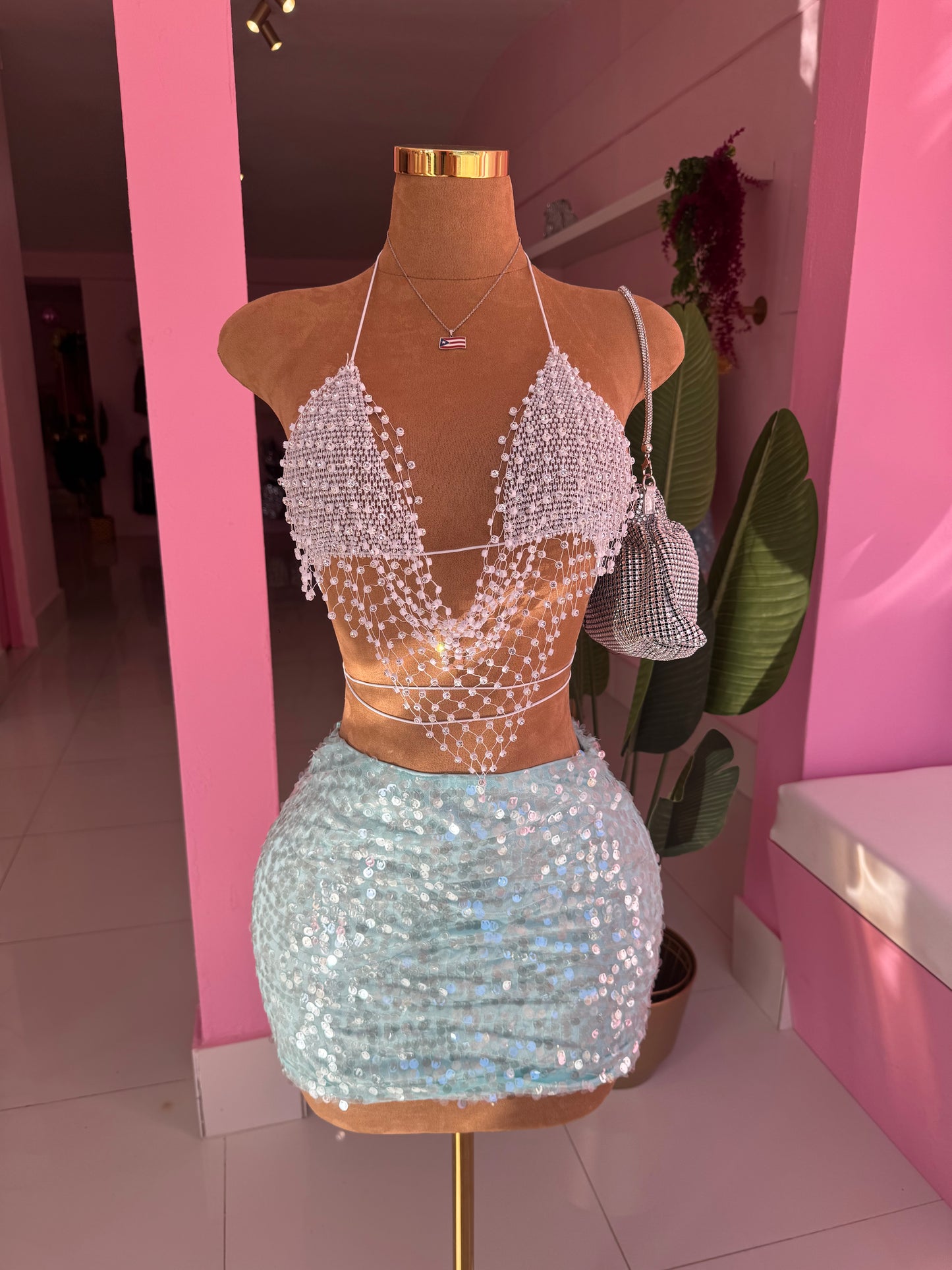 Sequins colors Skirt