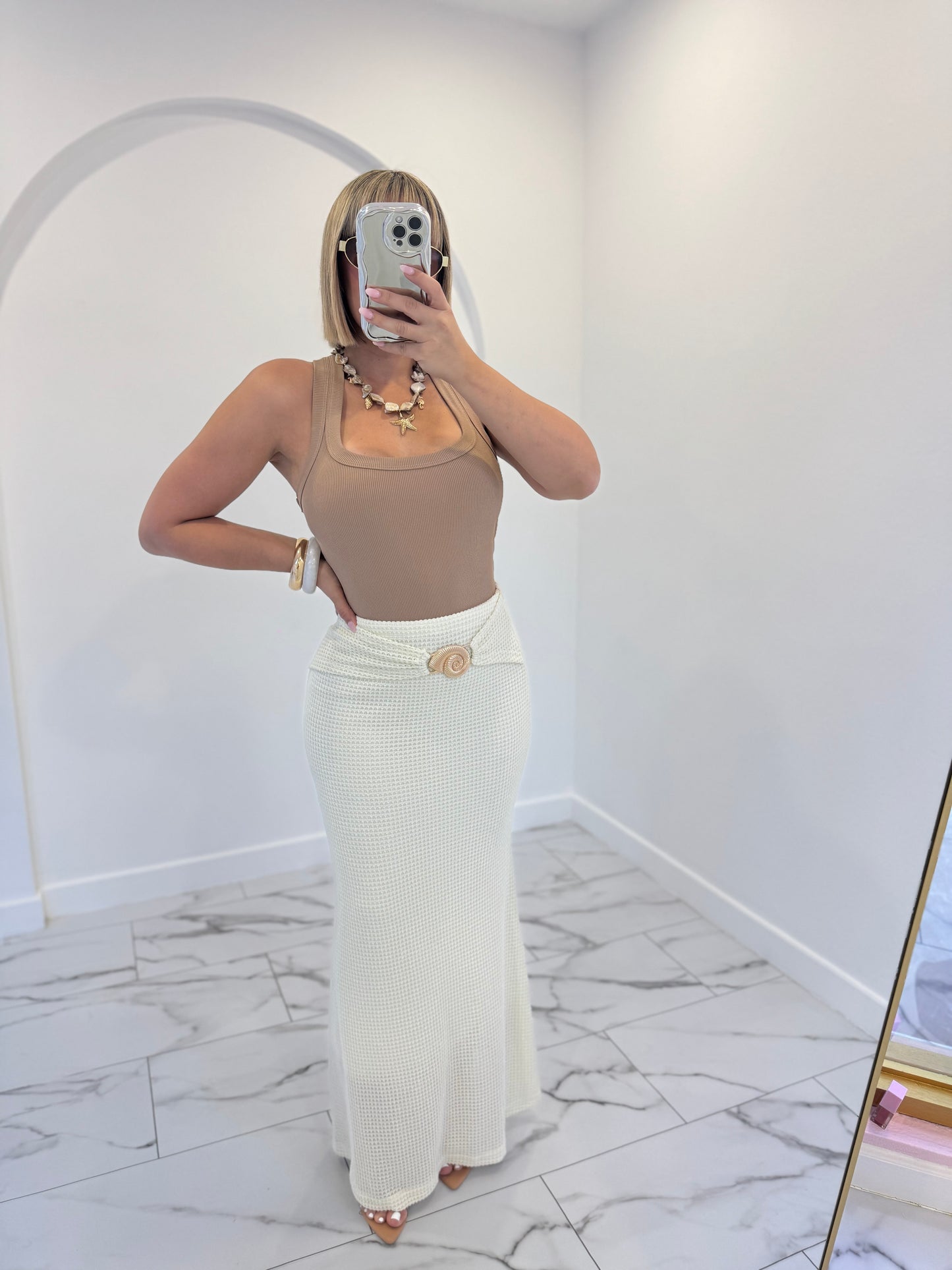 Caracol Maxi skirt