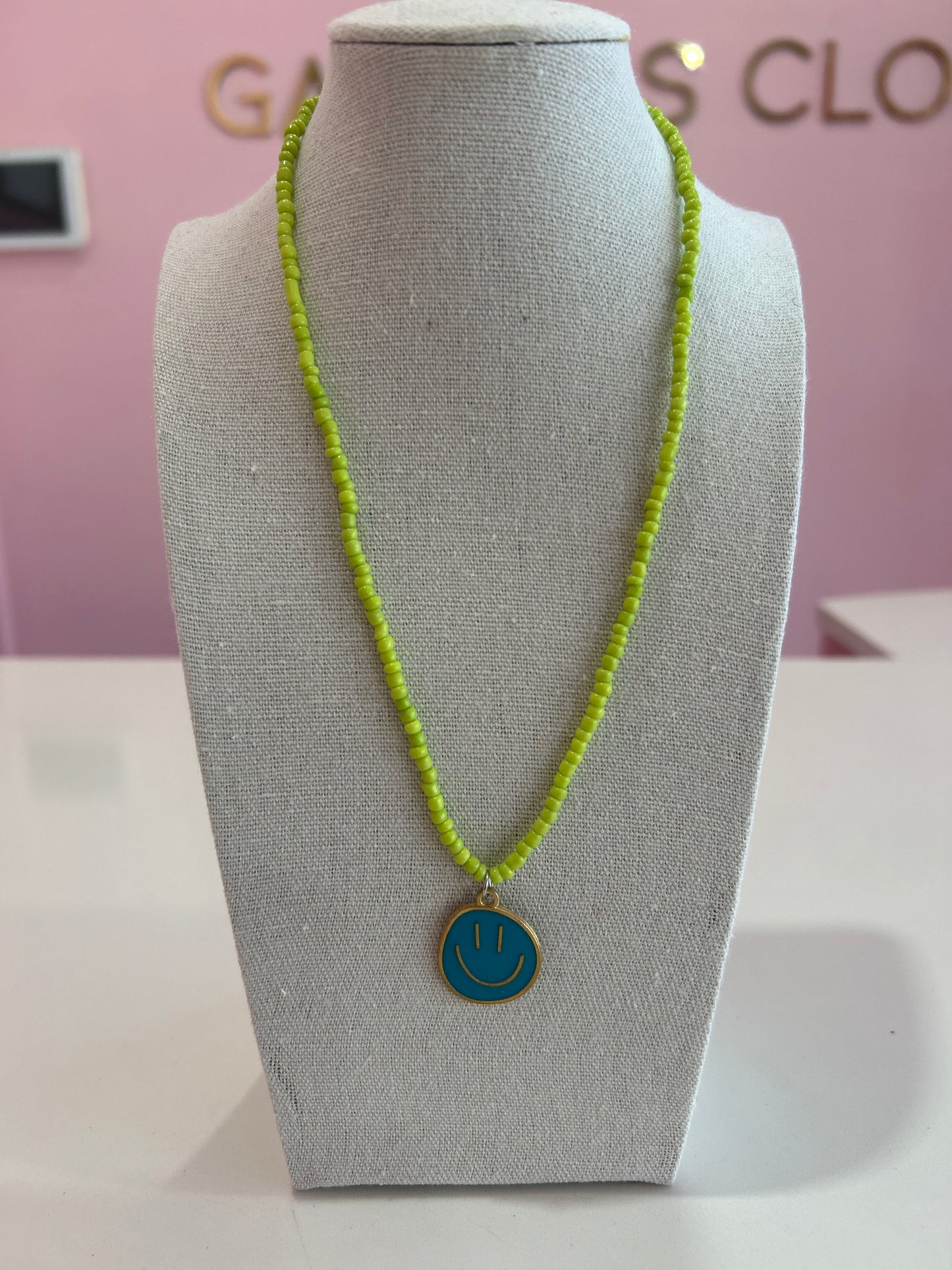 Happy Face Necklace