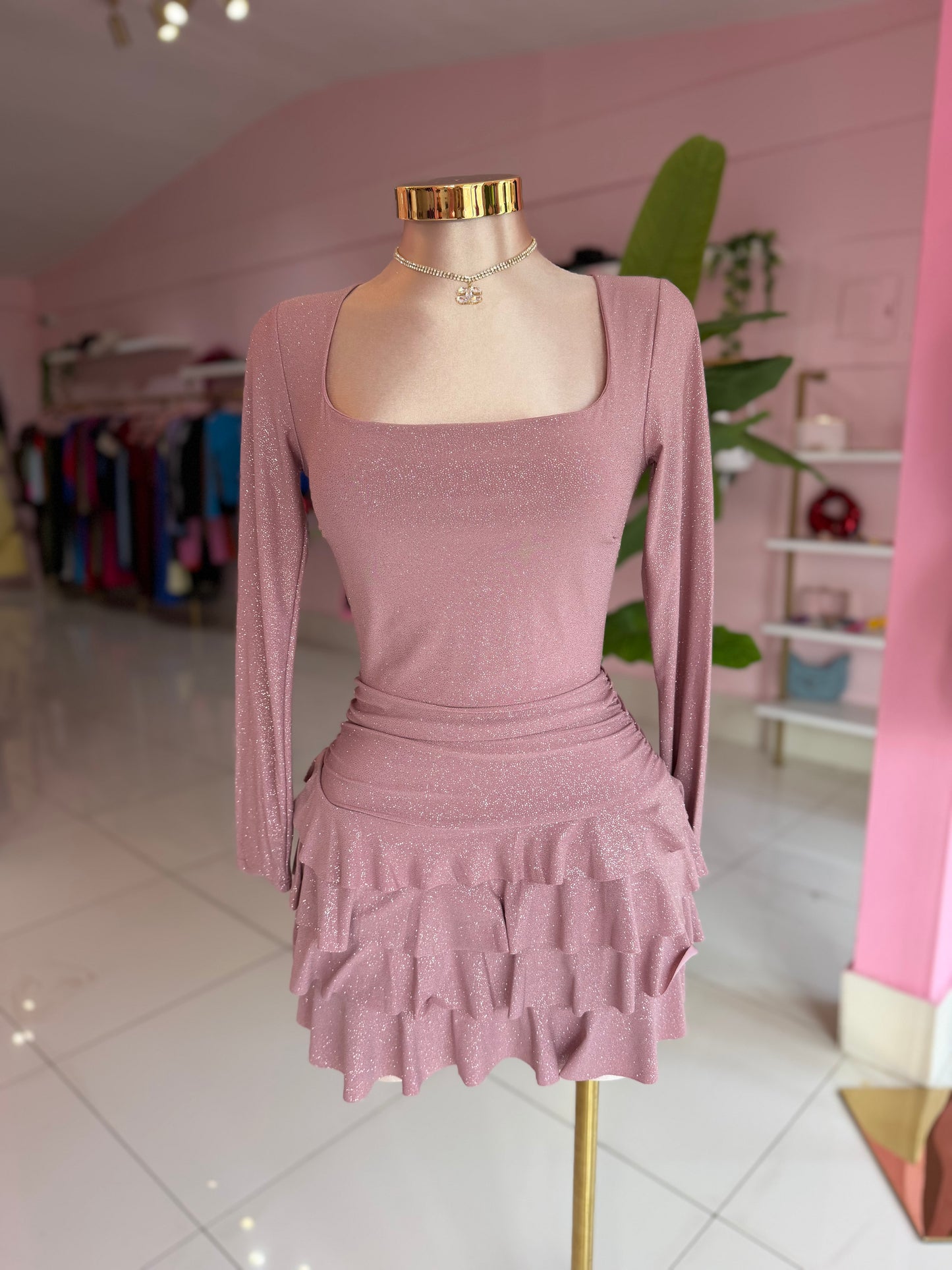 Manga larga Night dress