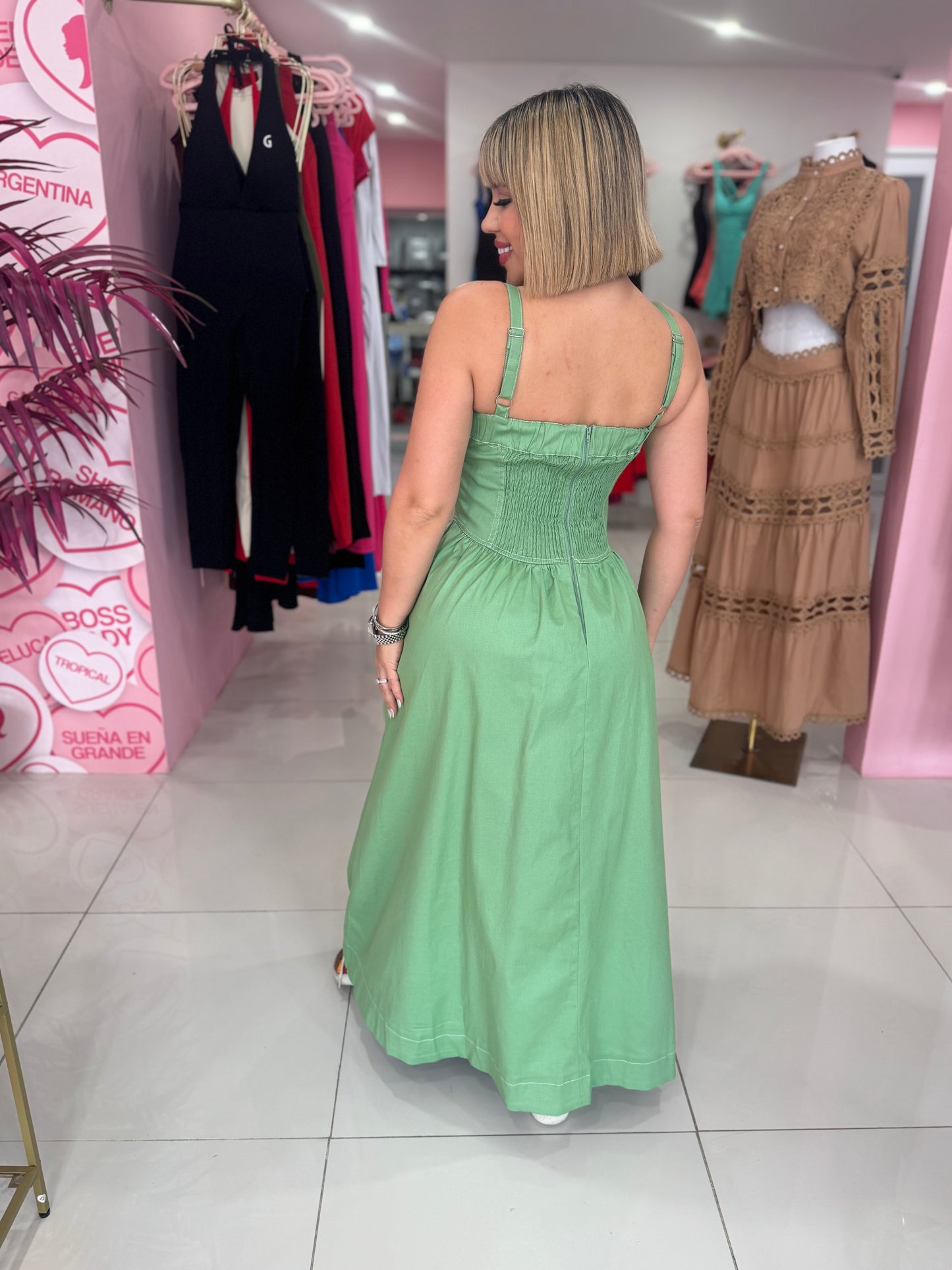 Green Maxi Dress