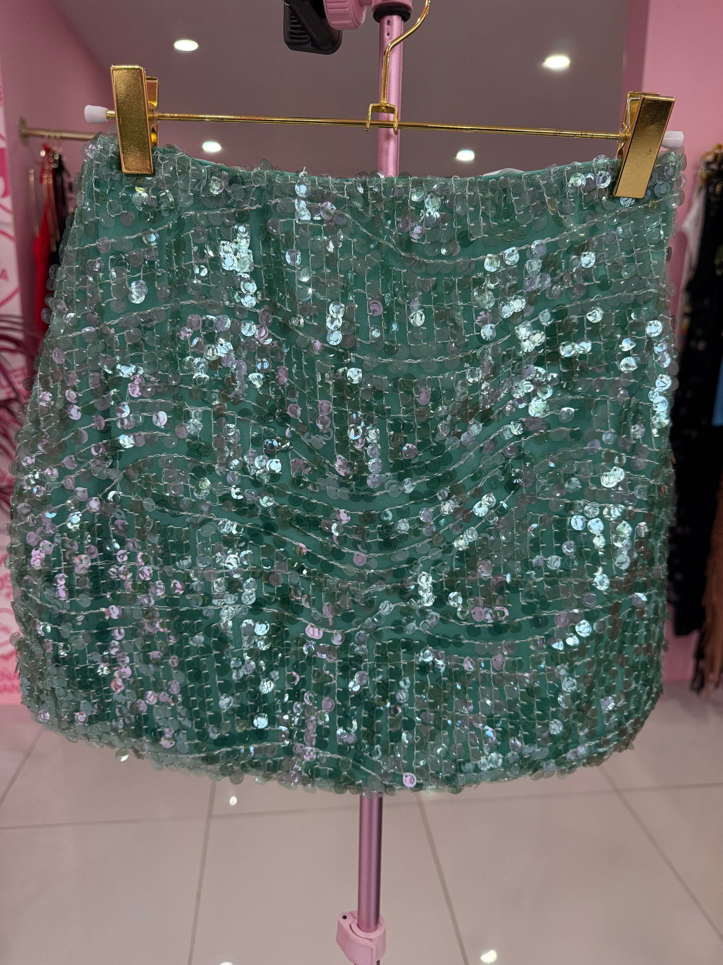 Sequins colors Skirt