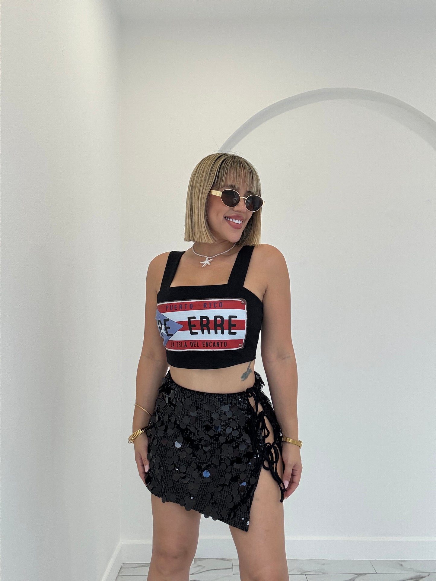 Amarradita Sequins Skirt