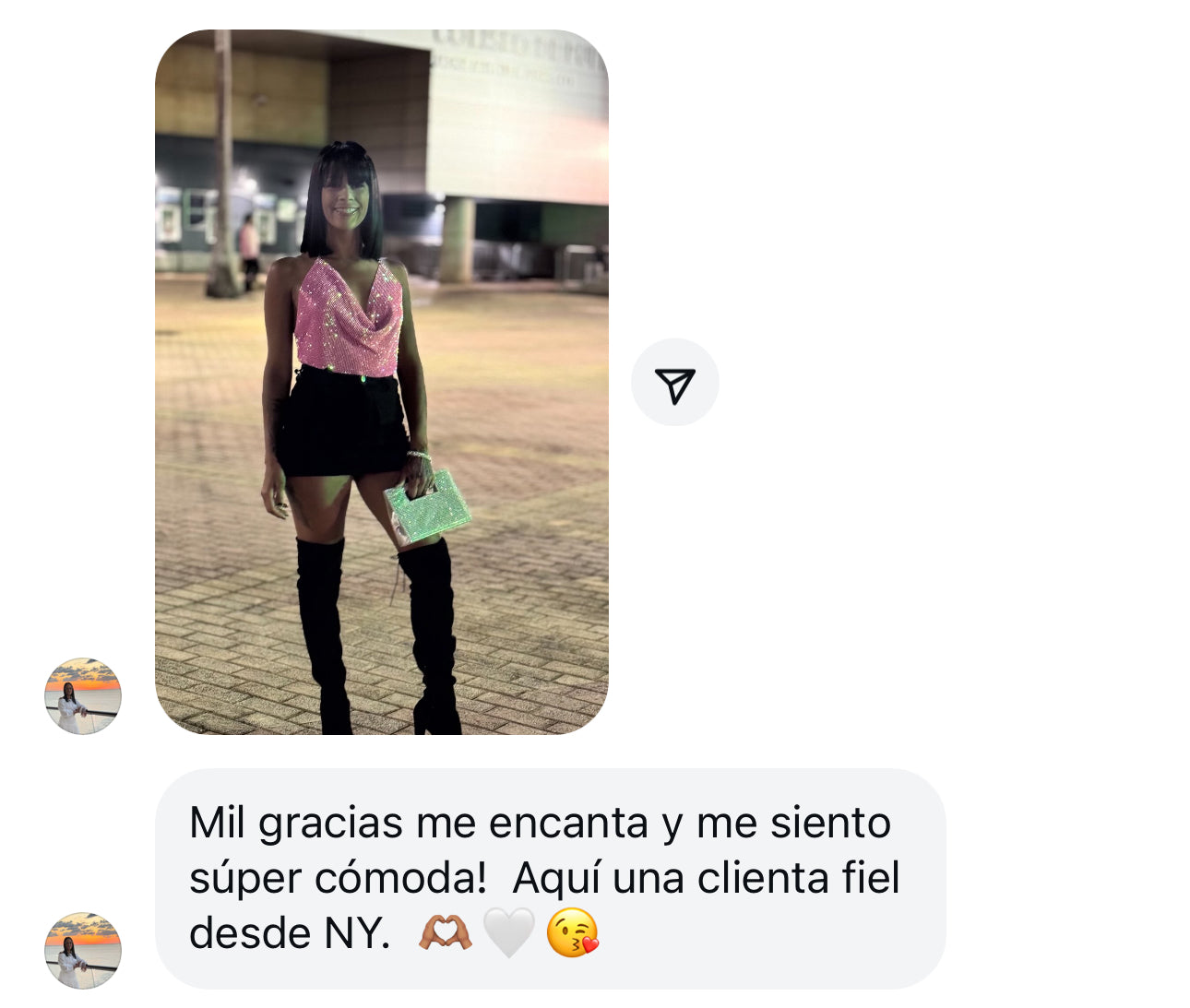 Otoño denim skort