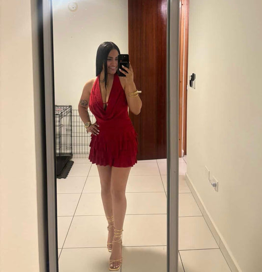 Night Halter Dress