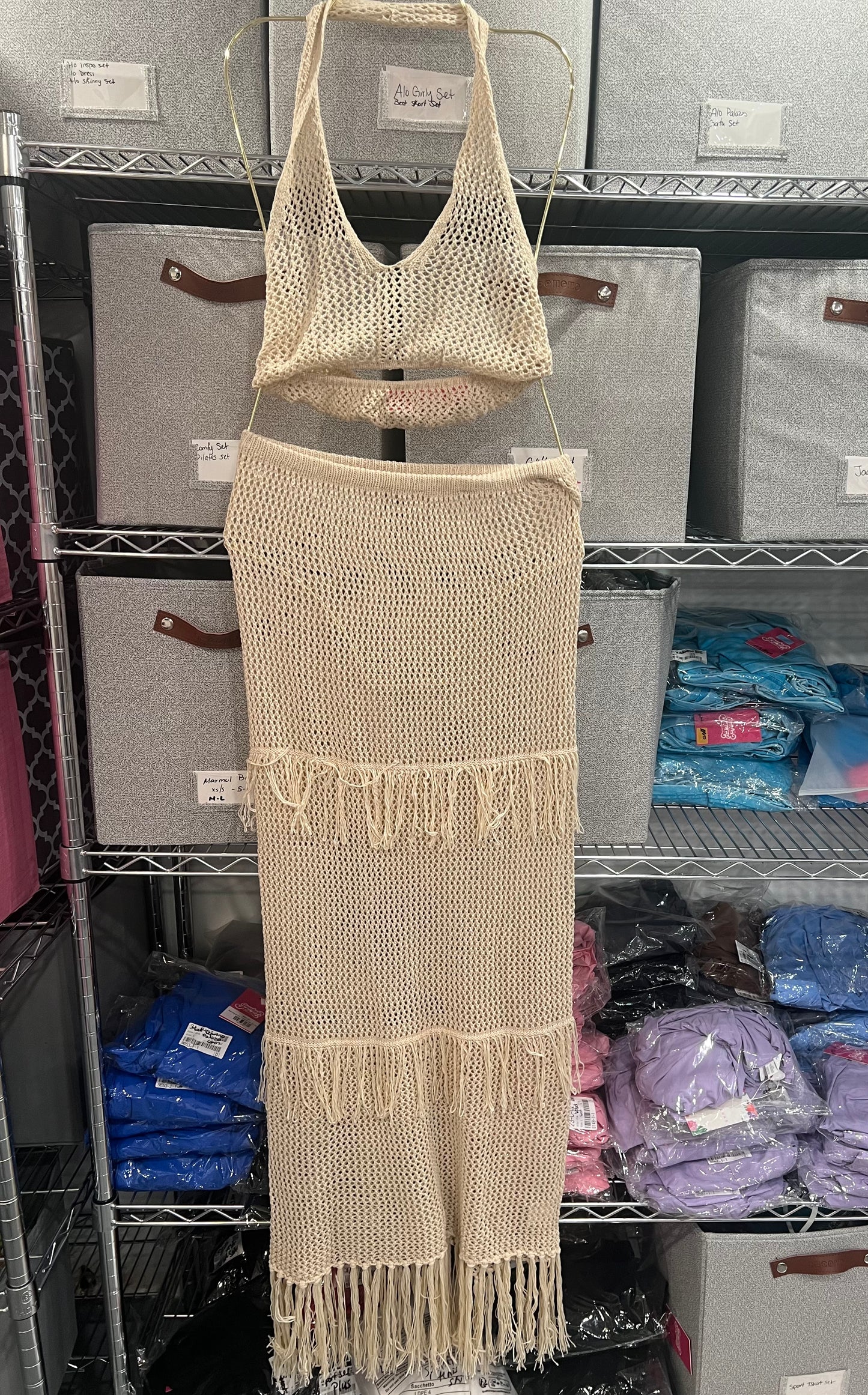Crochet Nude Set