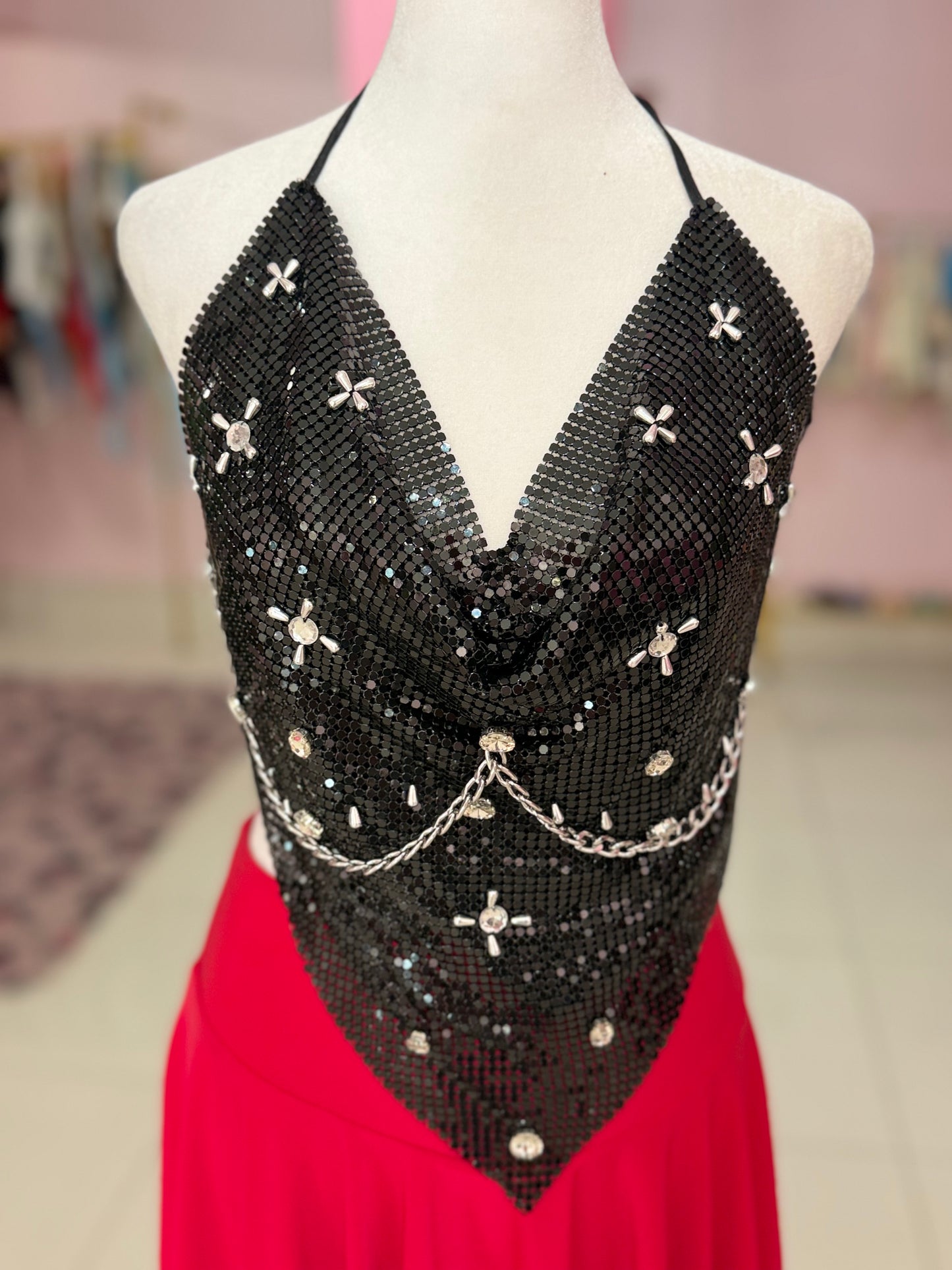 Rainbow rocker top
