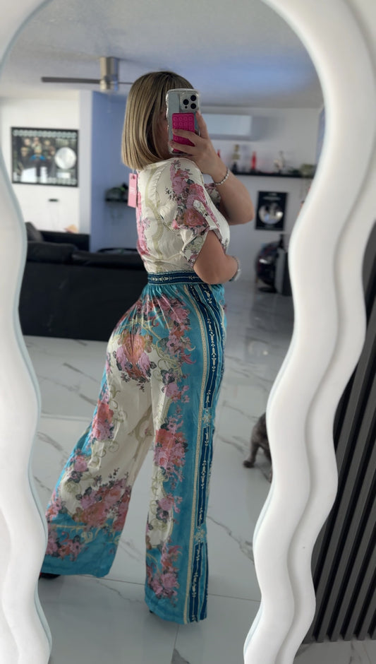 Brunch Flower jumpsuit