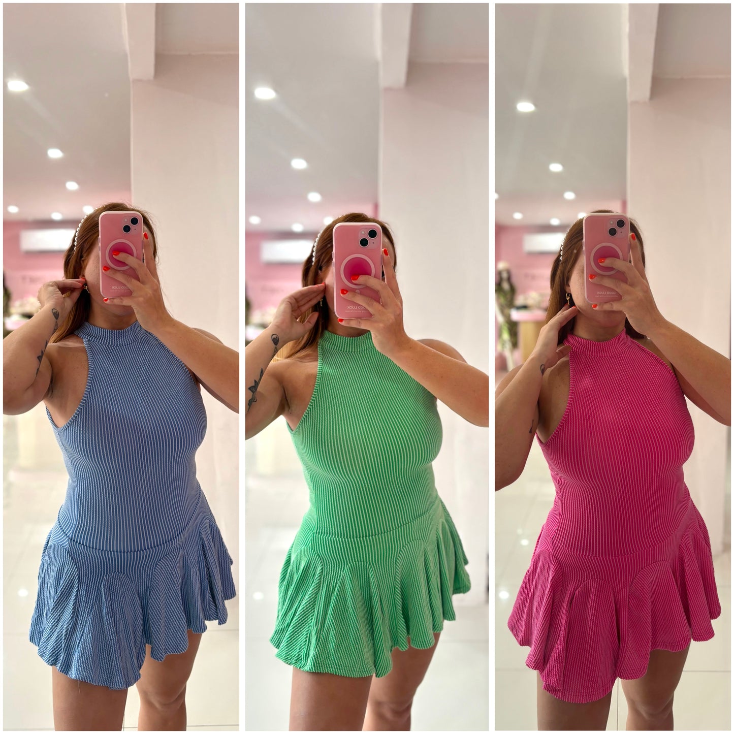 Vestido con Short Spandex