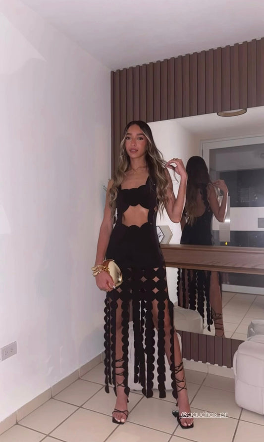 Circle Maxi Dress