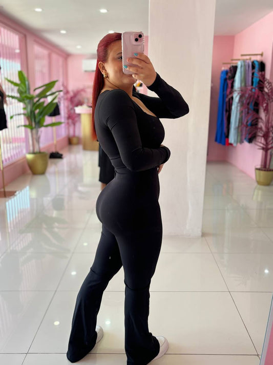 Jumpsuit Manga Larga Palazzo