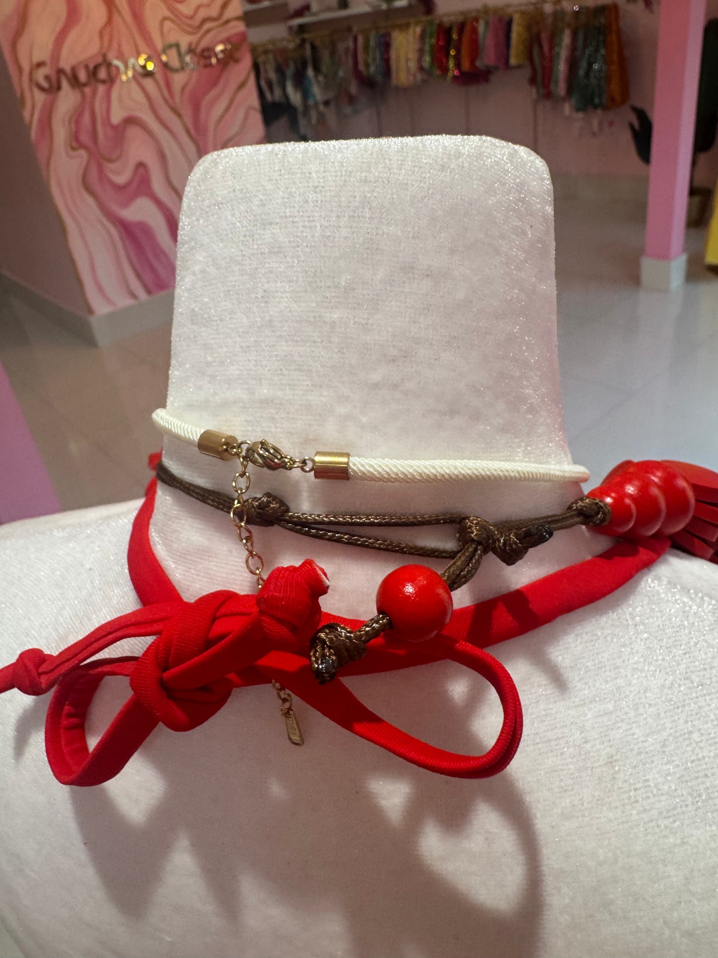 Accesorio top rojo