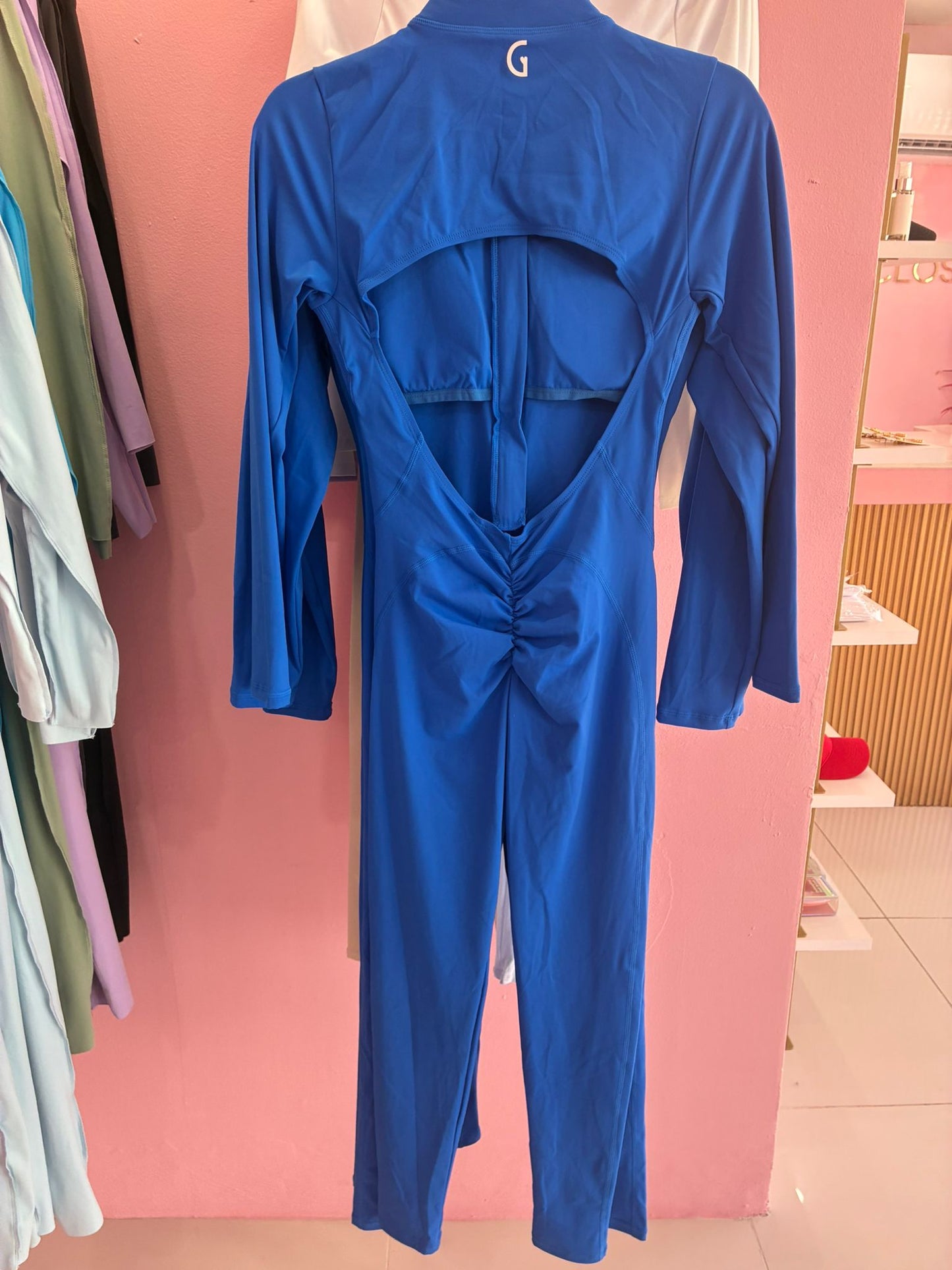 Jumpsuit zipper Skinny (espalda descubierta) sport