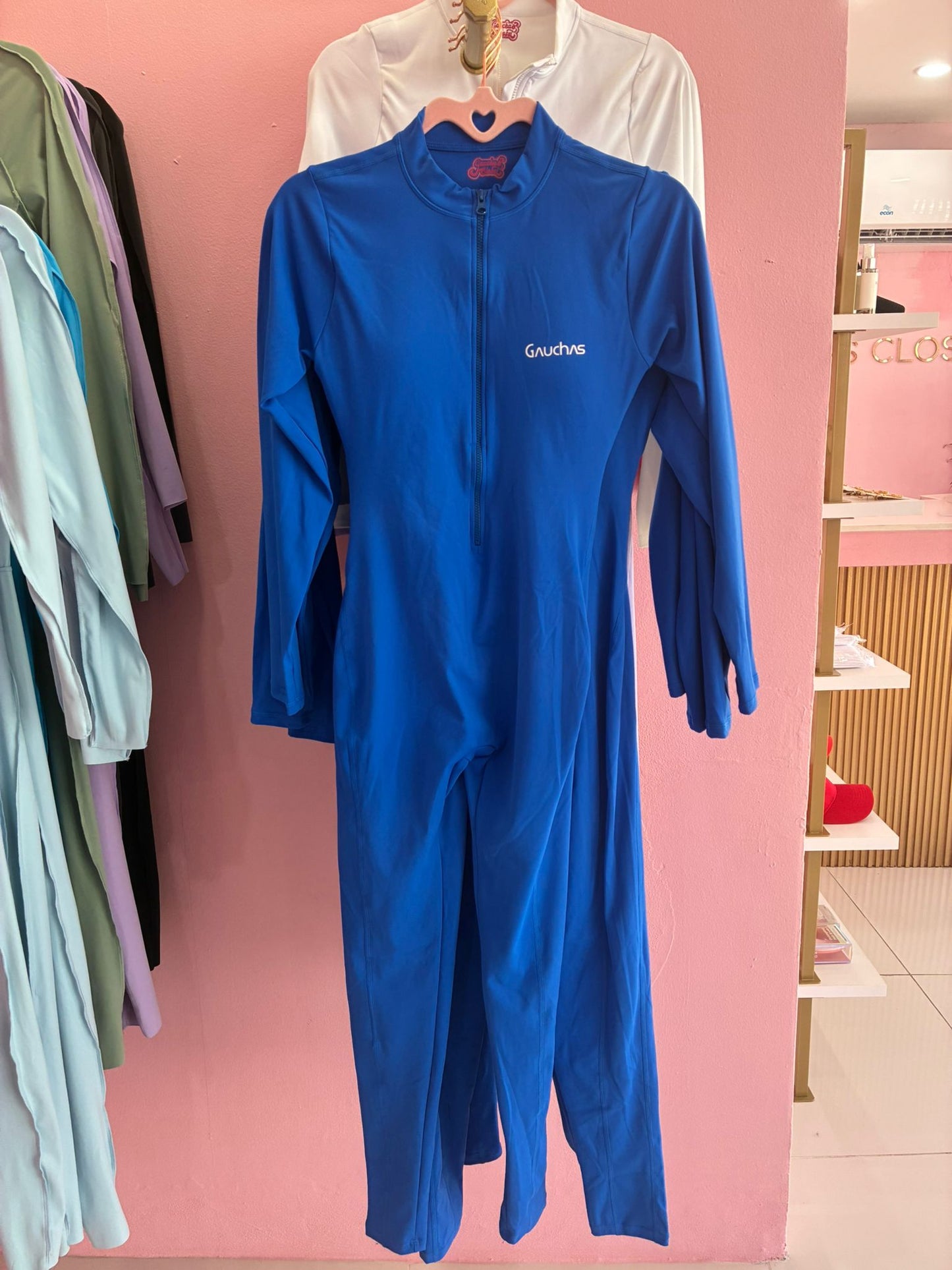 Jumpsuit zipper Skinny (espalda descubierta) sport