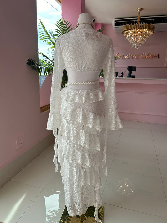 Lace White set
