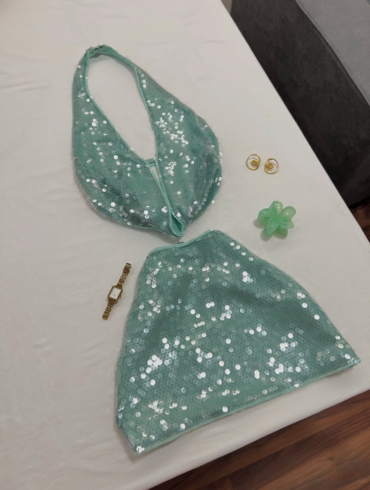 Sequins colors Skirt