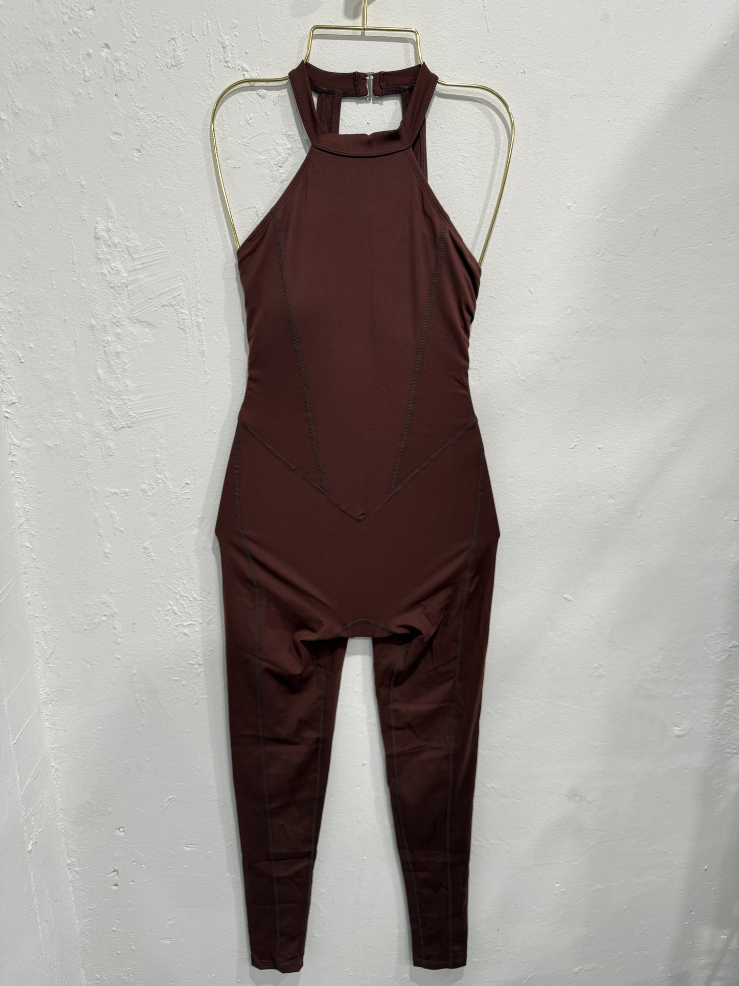Skinny Neck Sport Jumpsuit