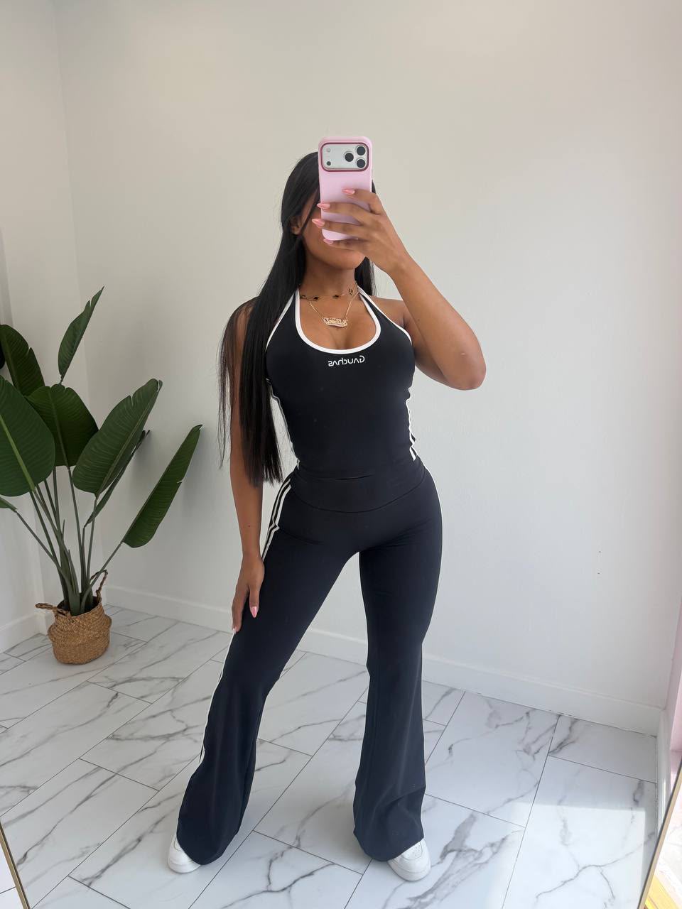 Set Palazzo halter